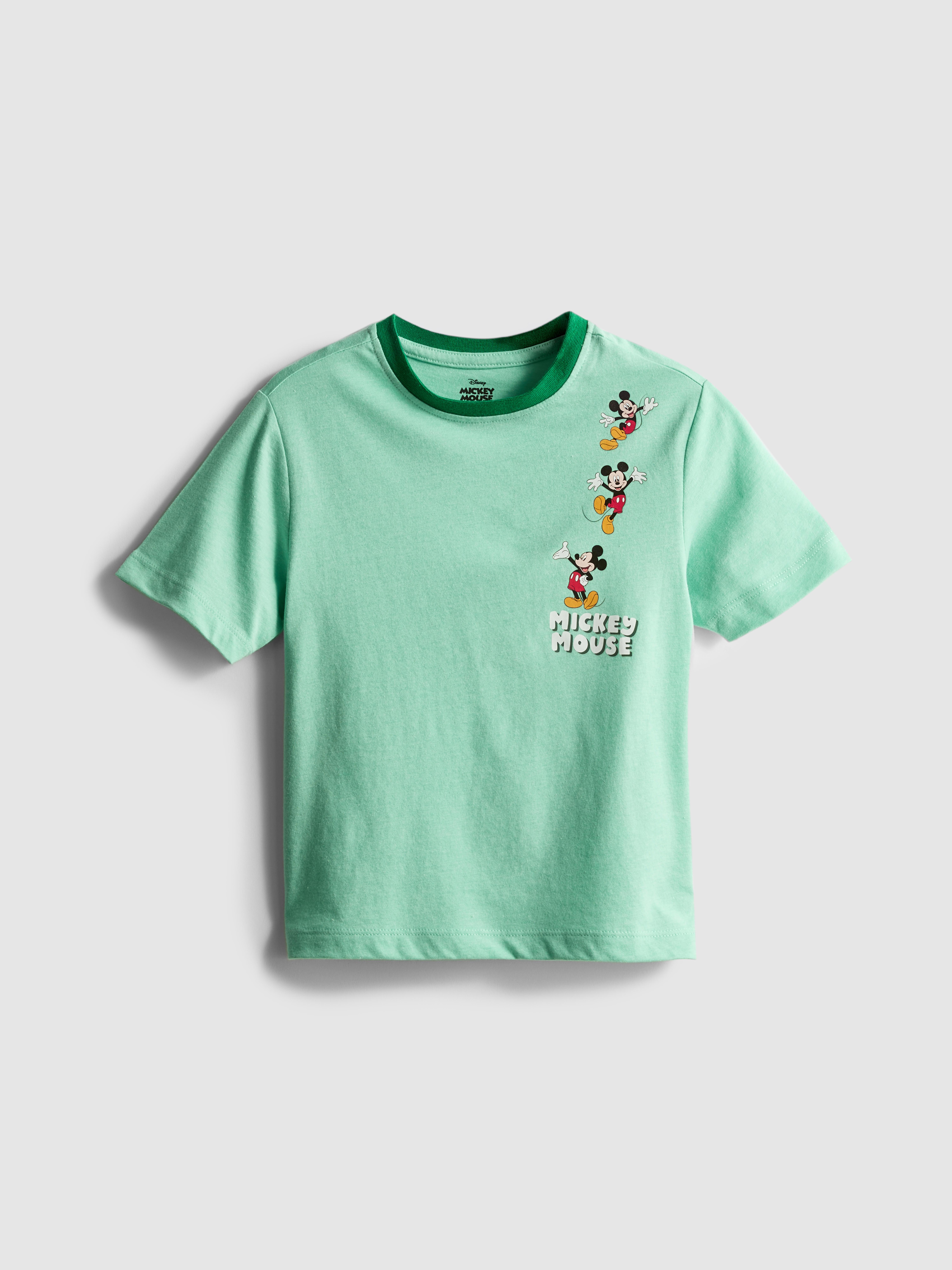 1-9yrs | Disney's Mickey Mouse Cotton-Rich T-Shirt