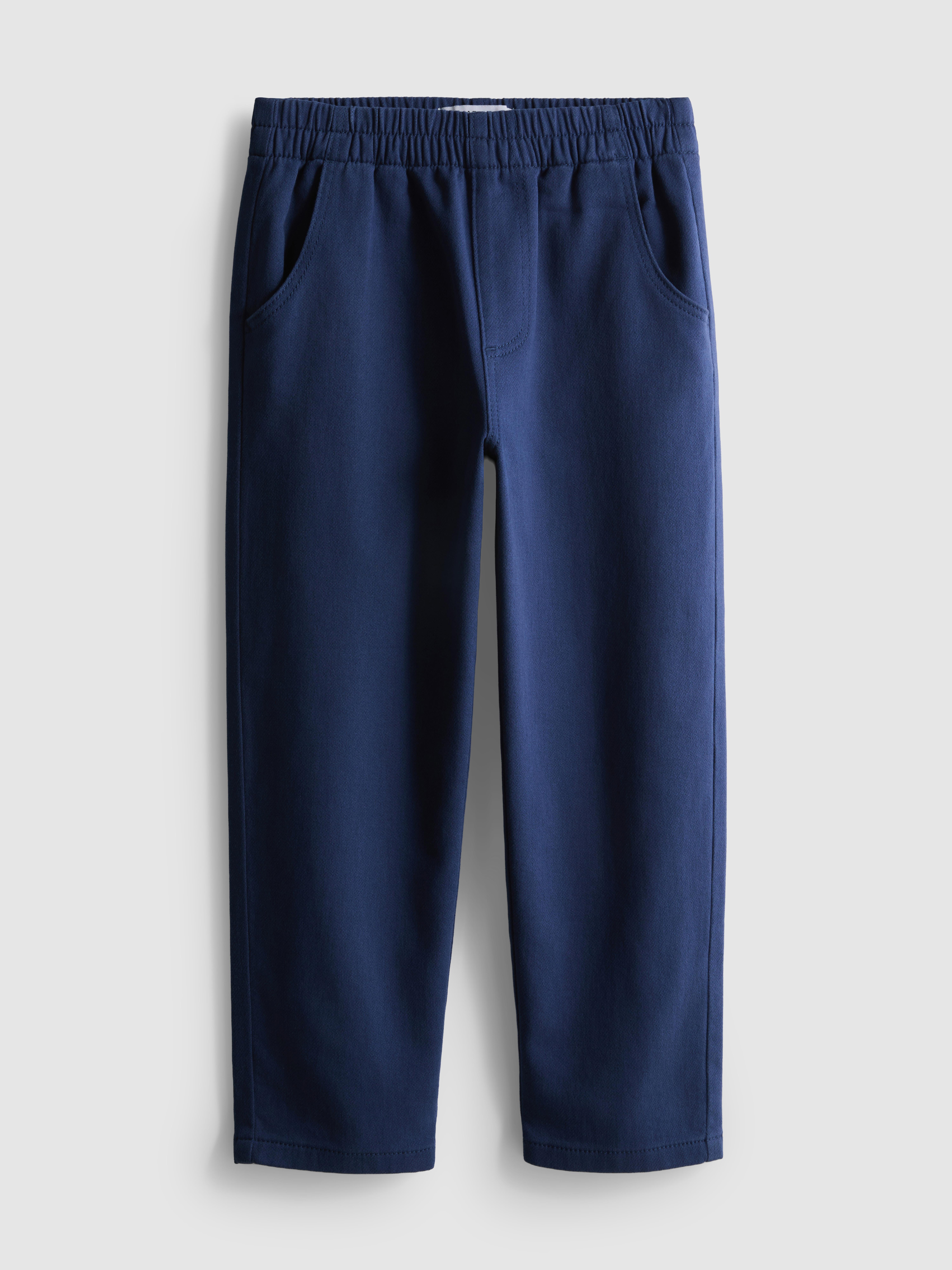 1–9 ans | Pantalon à taille stretch Bleu foncé