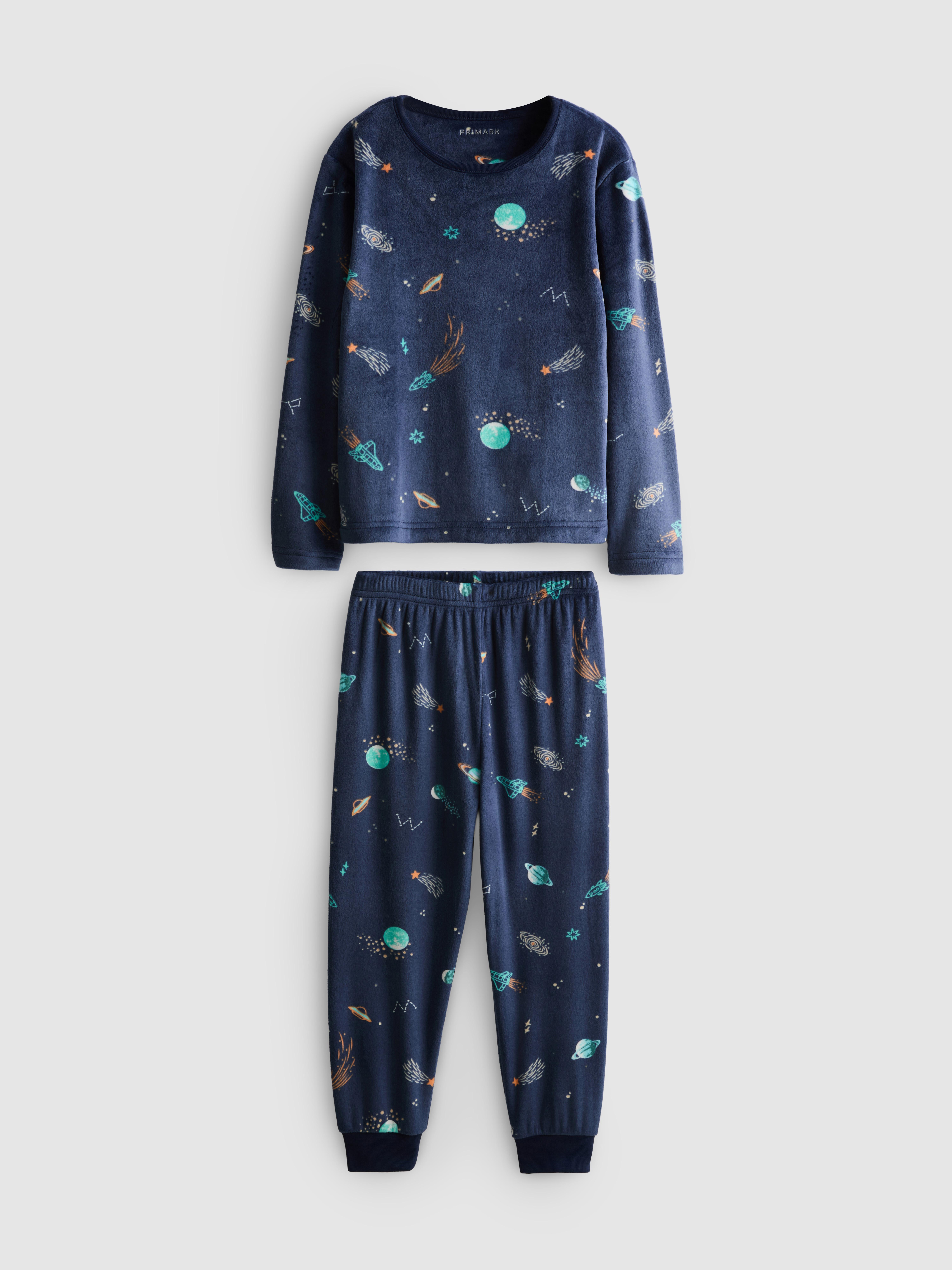 1-9yrs | Space Graphic Cosy Pyjamas