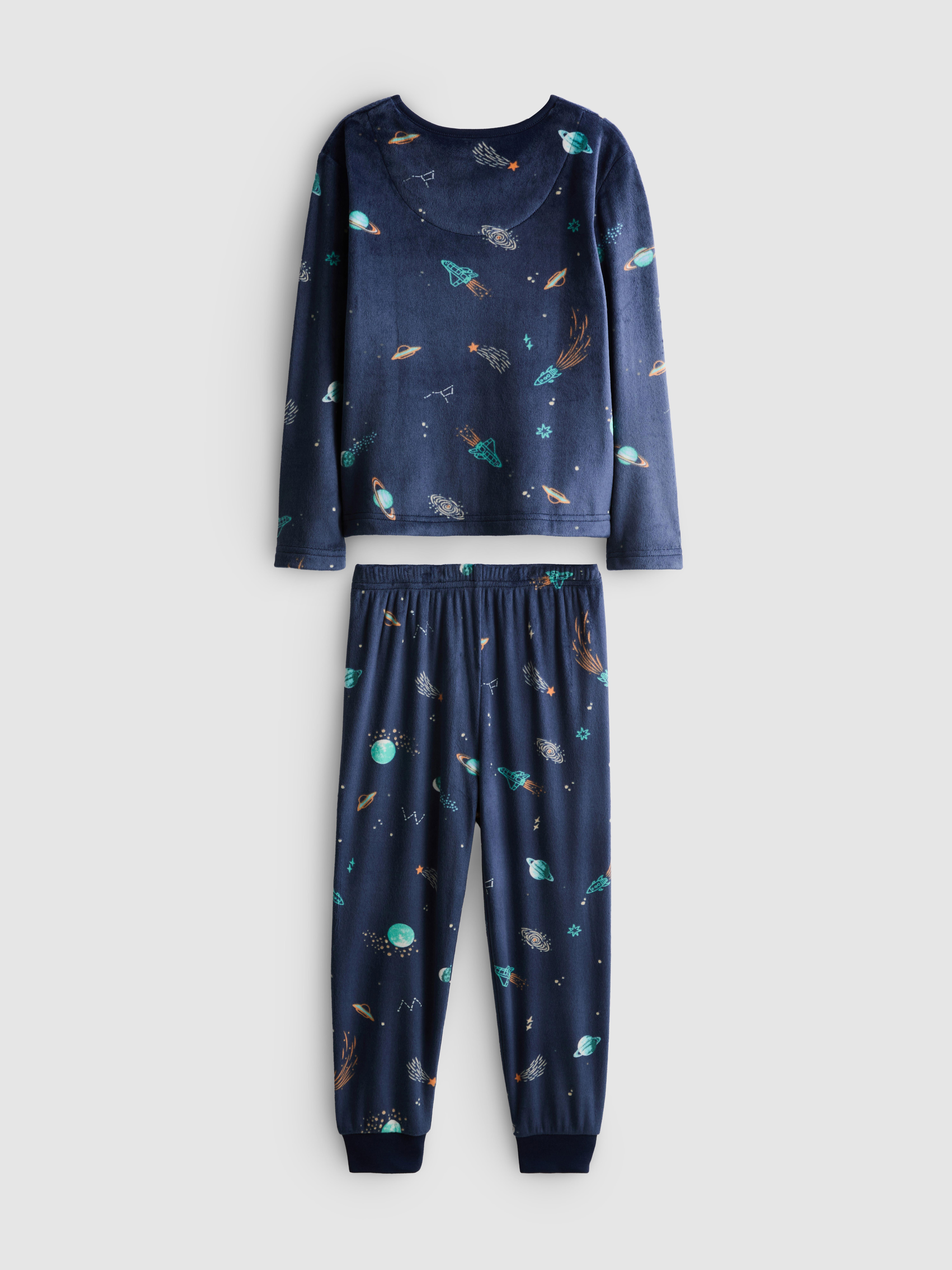 1-9yrs | Space Graphic Cosy Pyjamas