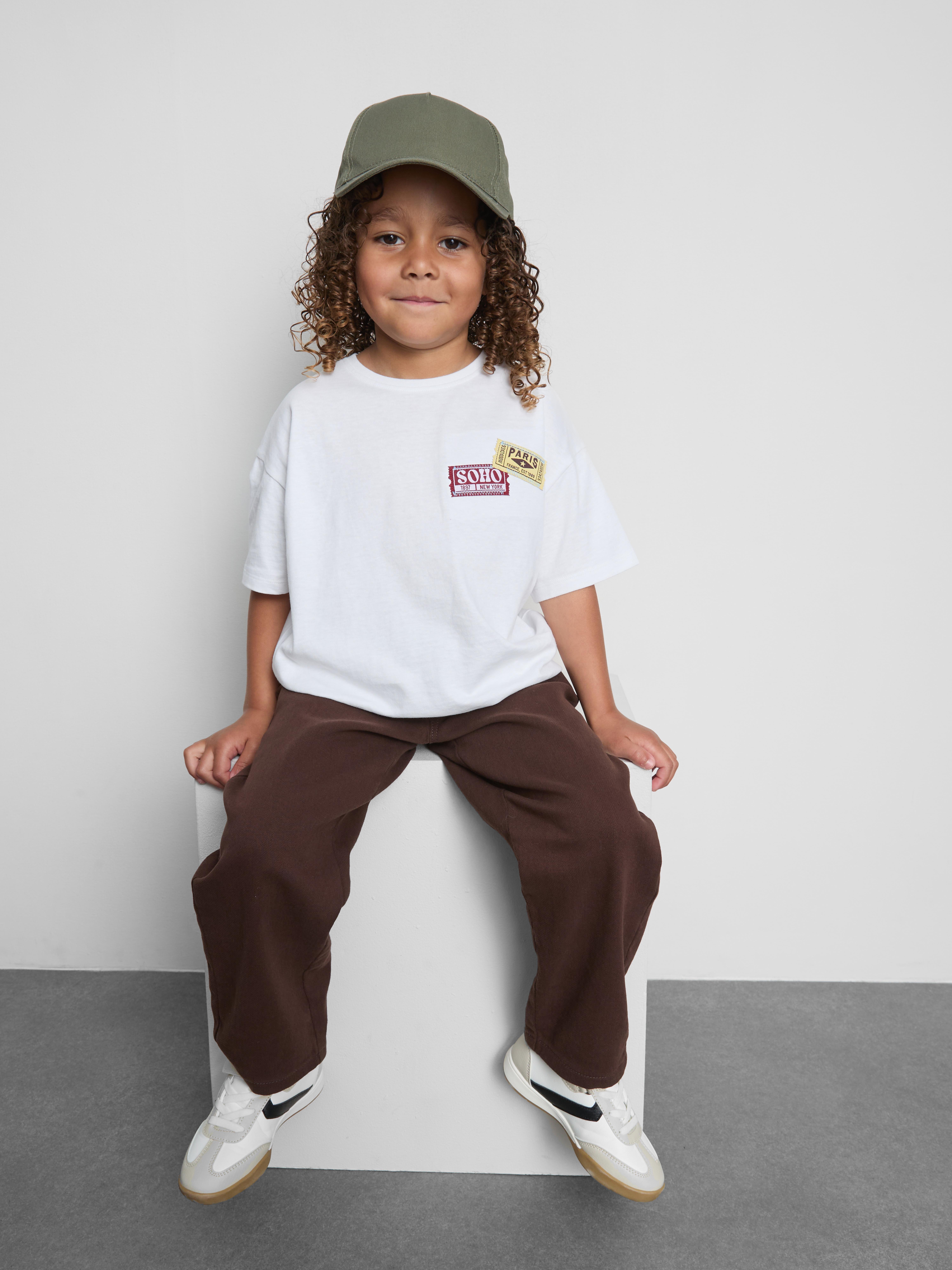 1-9yrs | Oversized Graphic T-Shirt