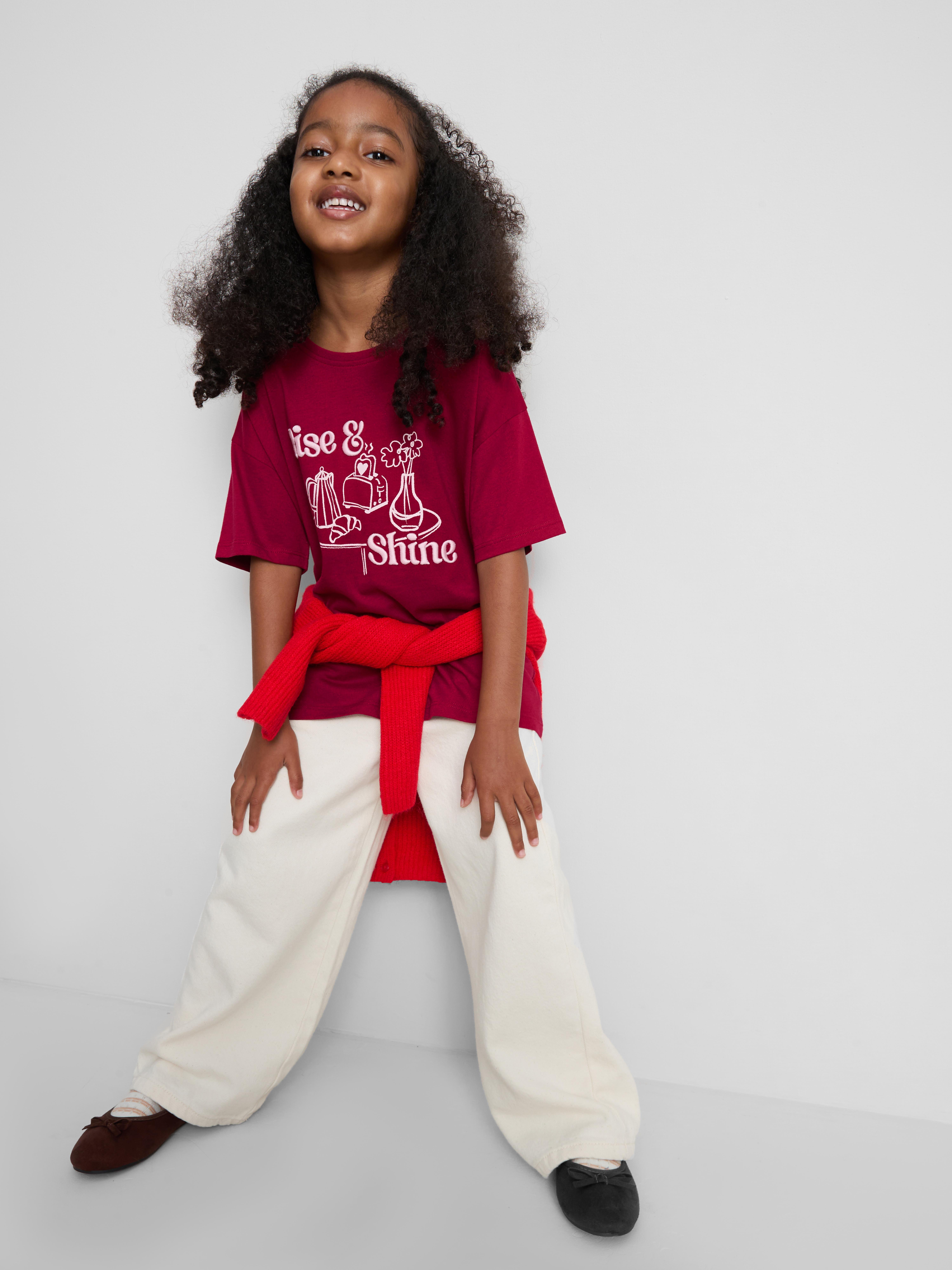 1-9yrs | Oversized Graphic T-Shirt