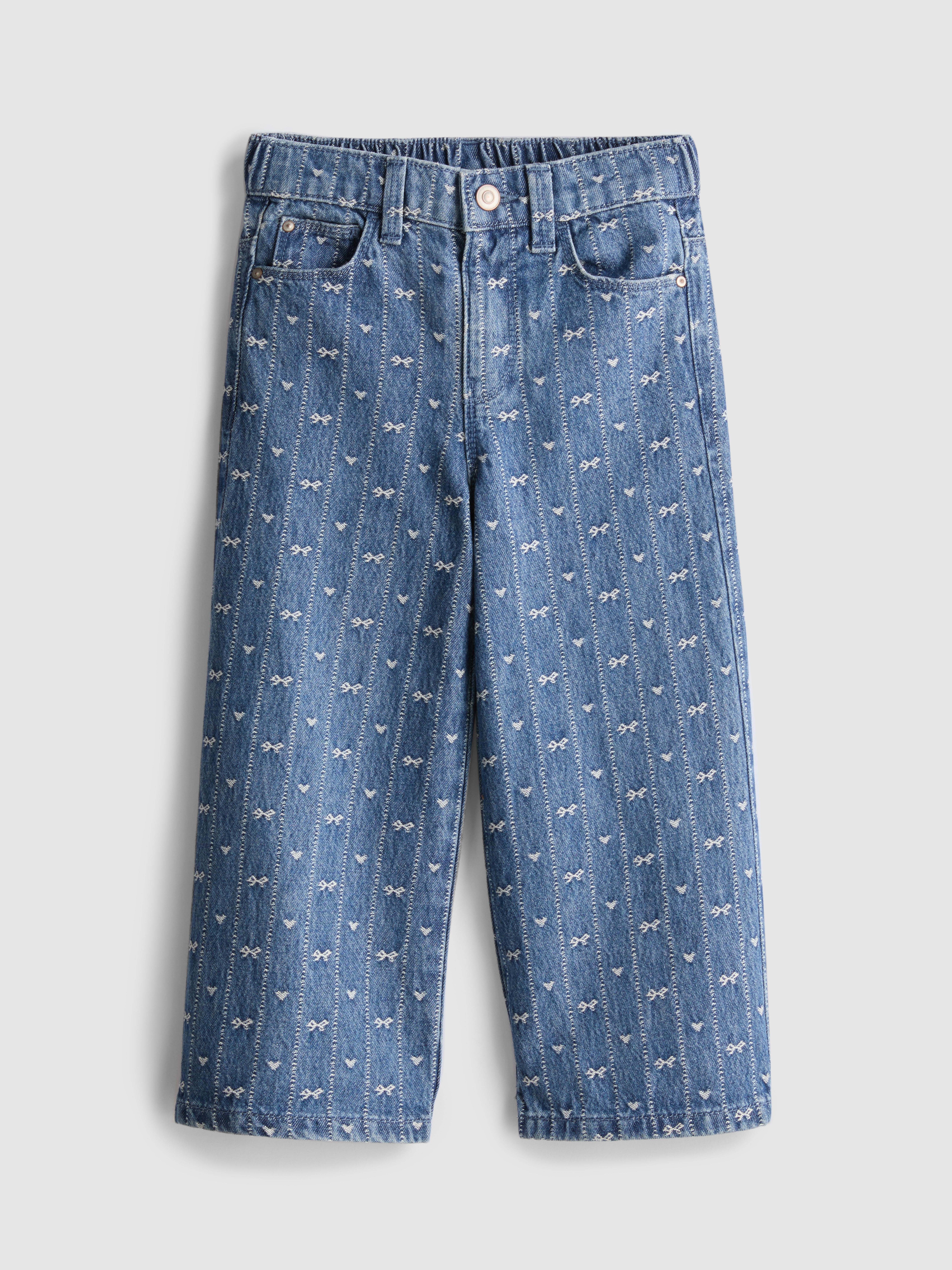 1-9yrs | Pure Cotton Wide-Leg Jeans