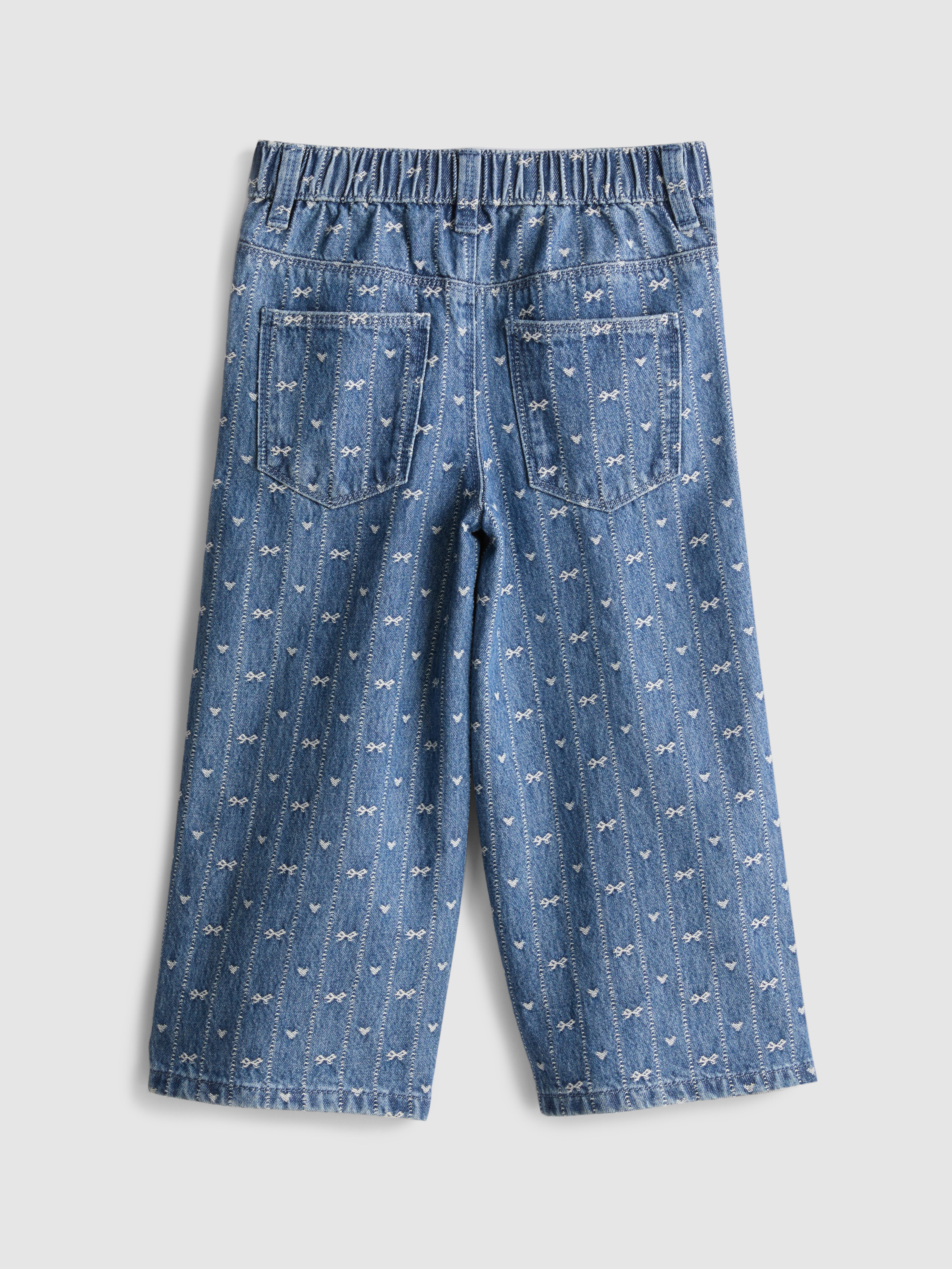 1-9yrs | Pure Cotton Wide-Leg Jeans