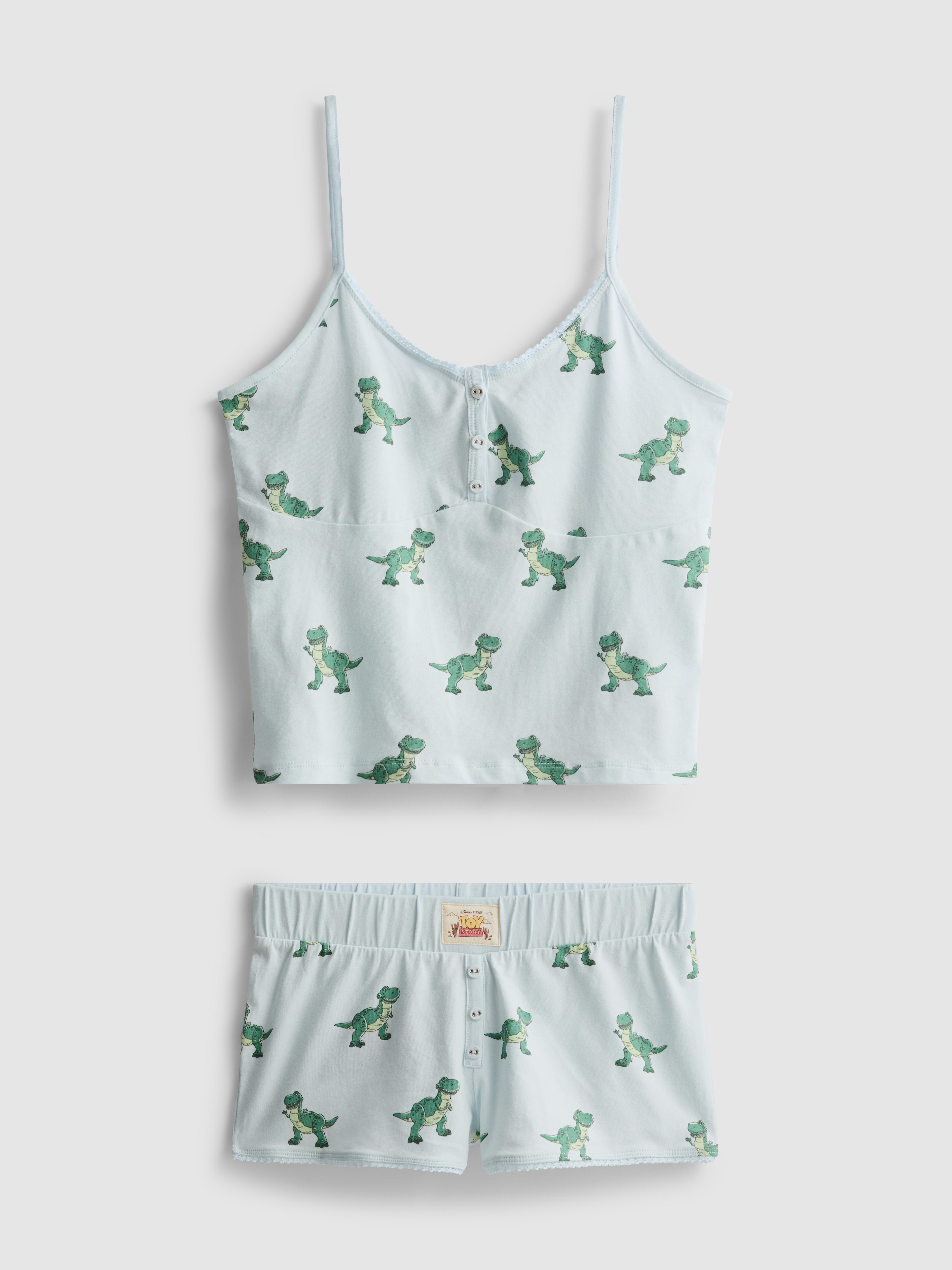 Disney Pixar’s Cotton Rich Graphic Shorty Pajamas