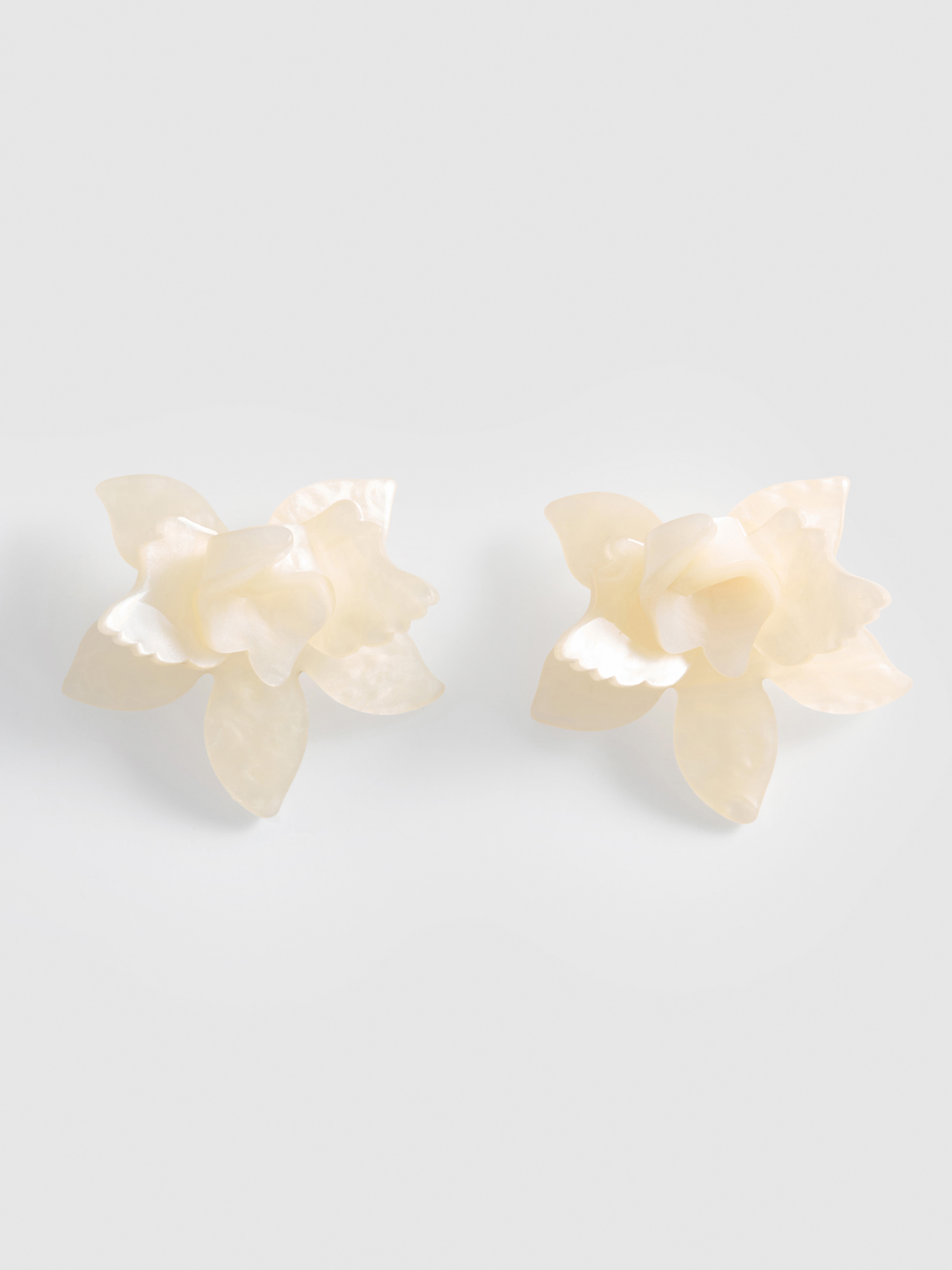 „Paula Echevarría“ 3D-Blumenohrstecker