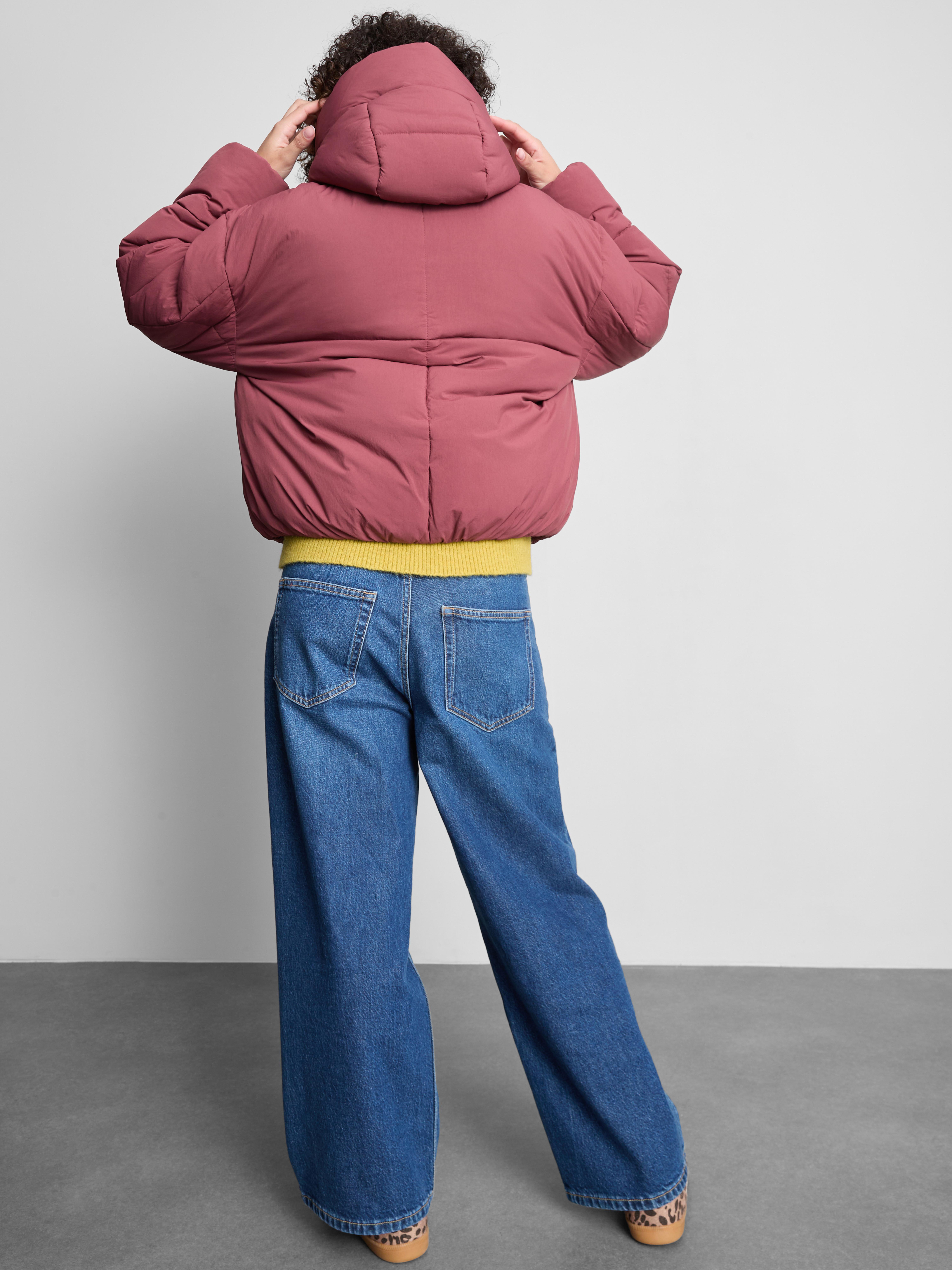 Klassische kurze Pufferjacke