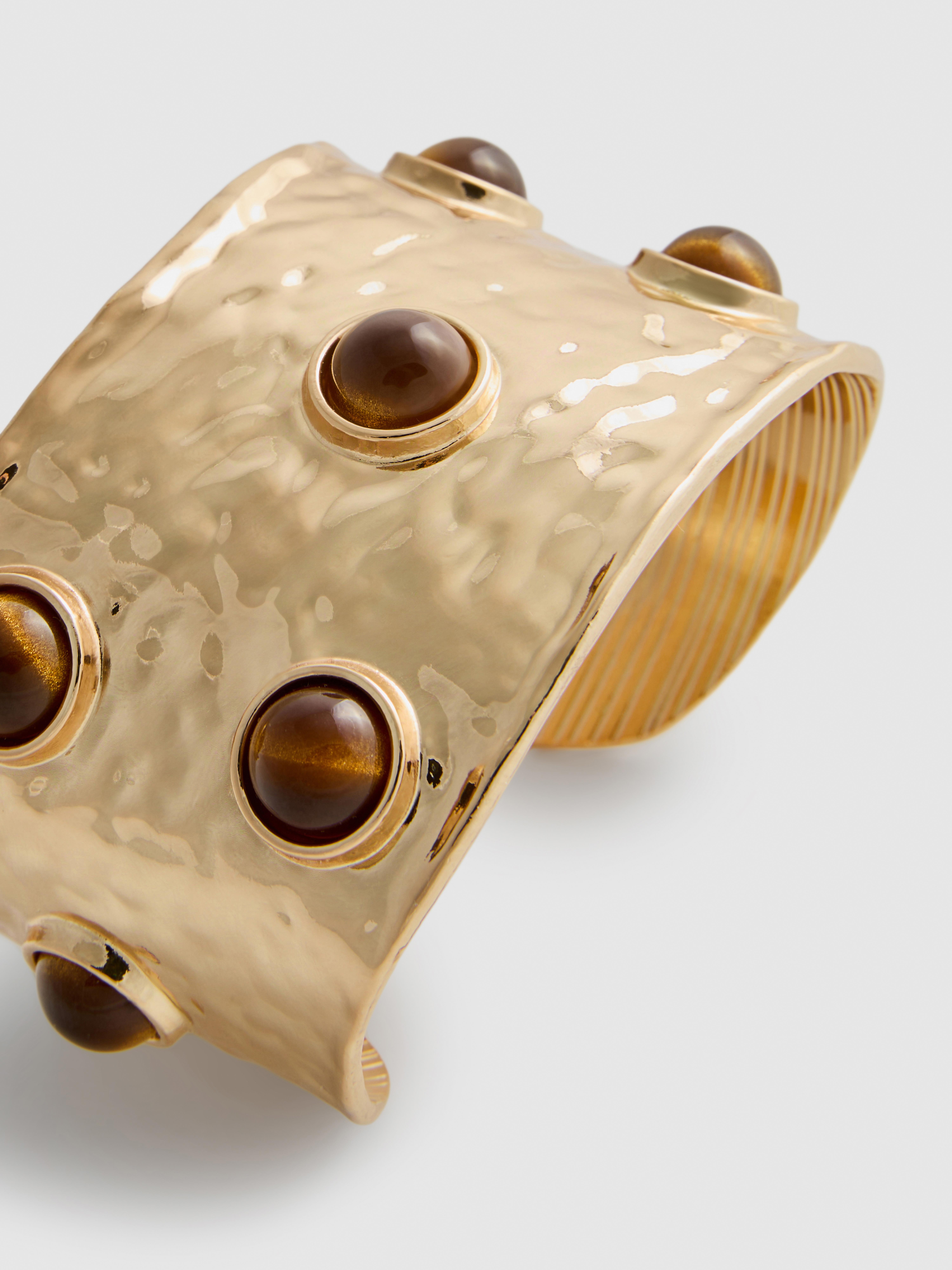 Paula Echevarría Bead-Detail Cuff