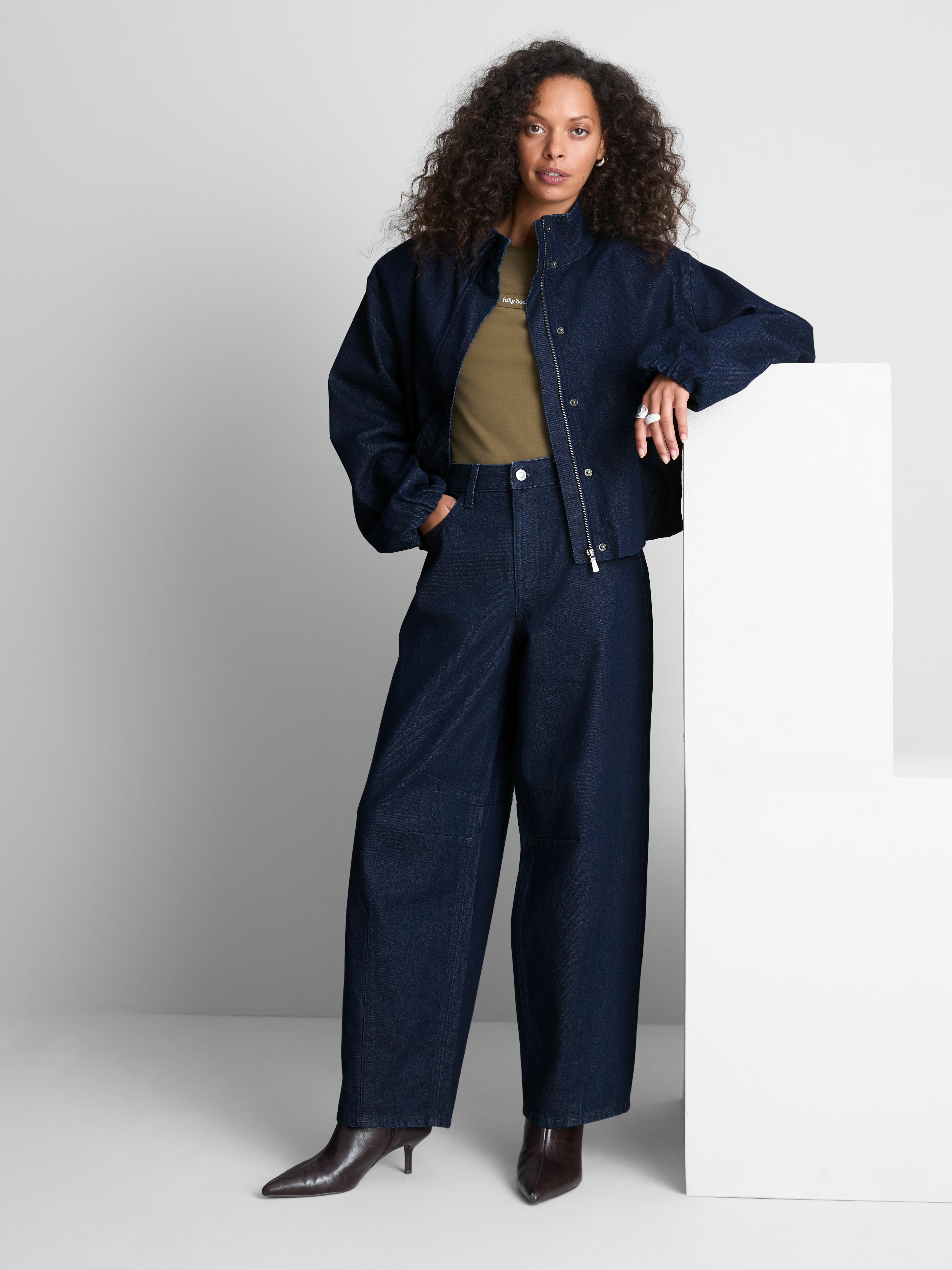 Paula Echevarría Curve Baggy Jeans