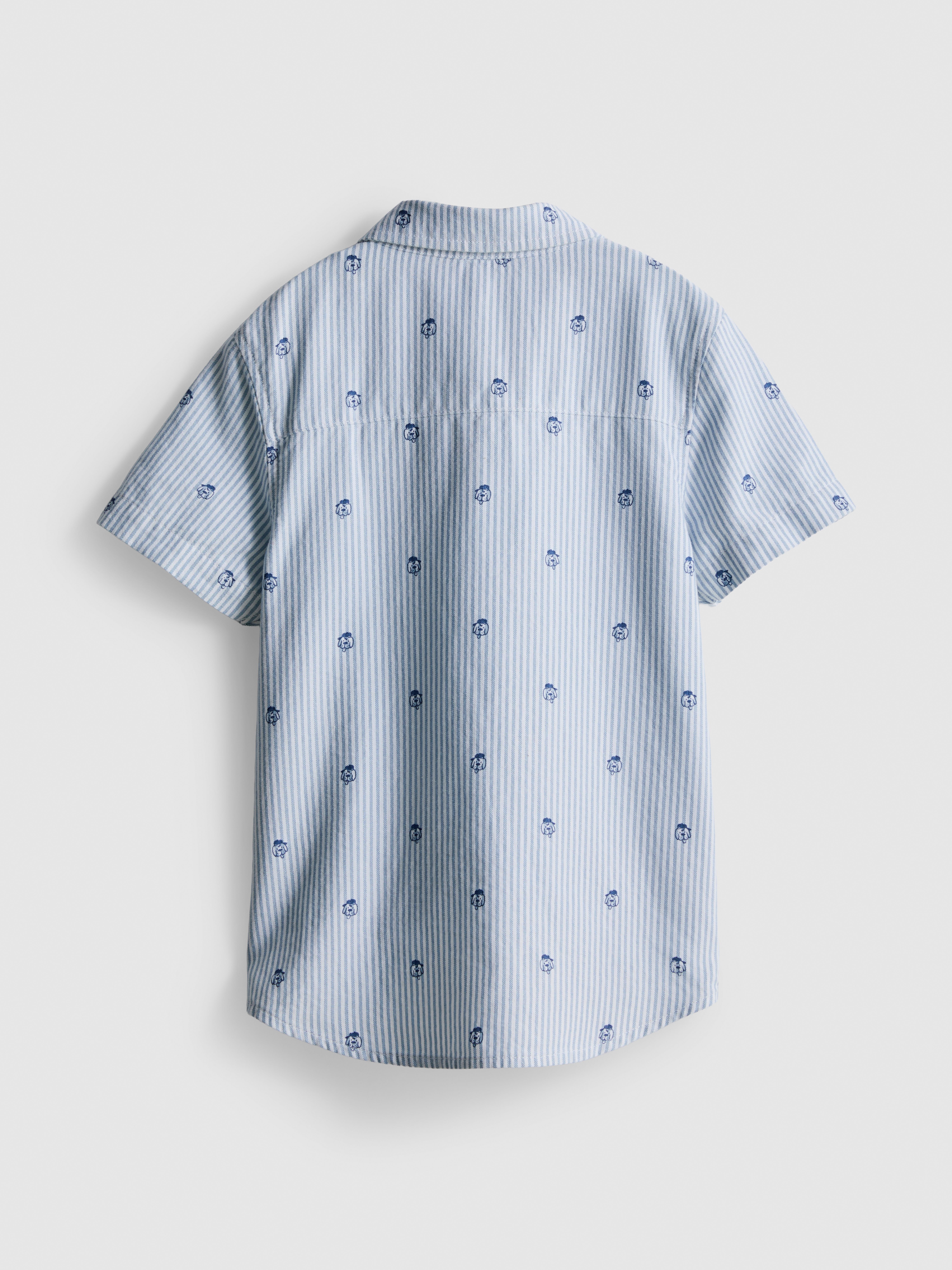 1-9yrs | Pure Cotton Printed Oxford Shirt