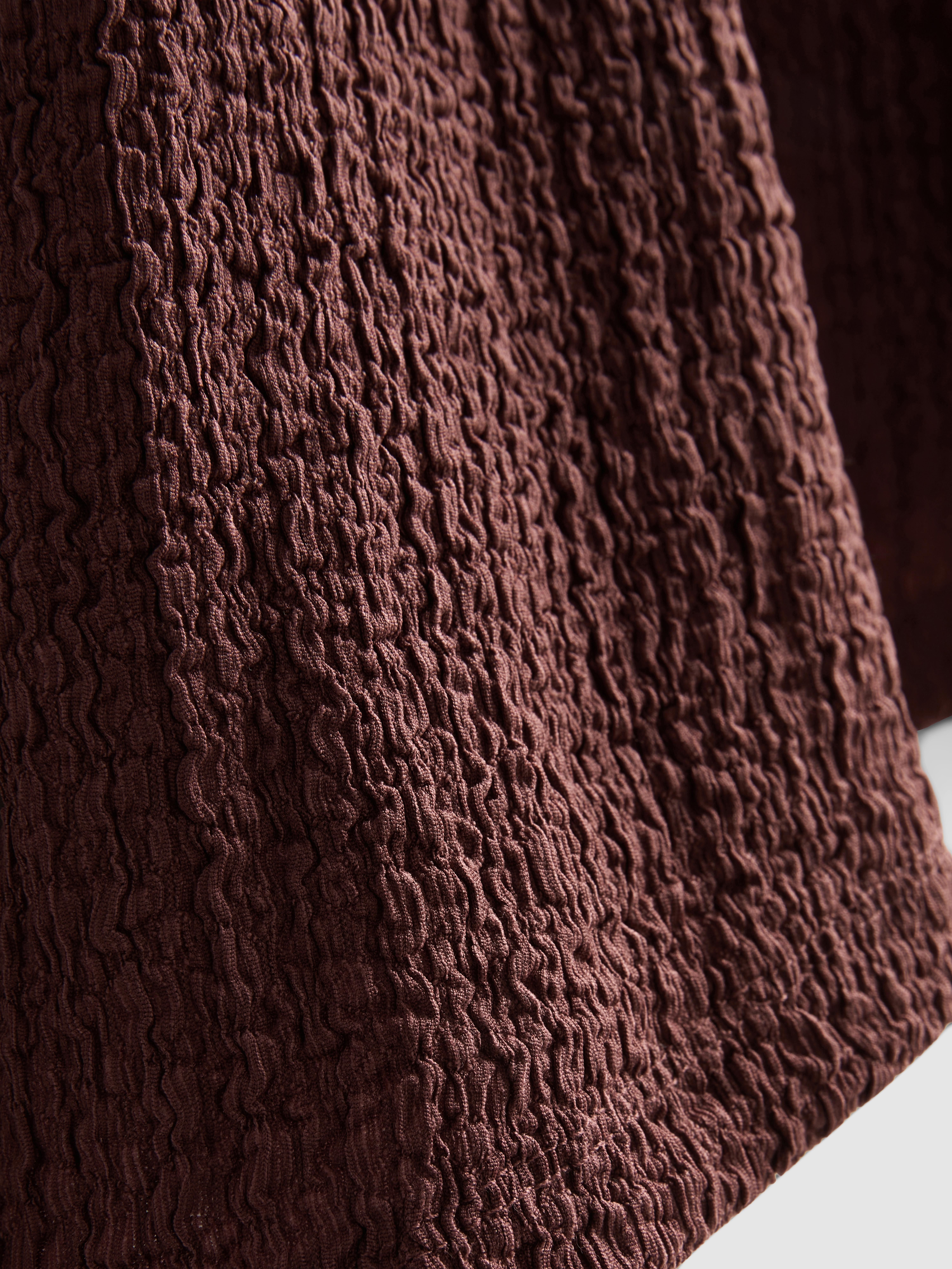 Textured Asymmetric T-Shirt