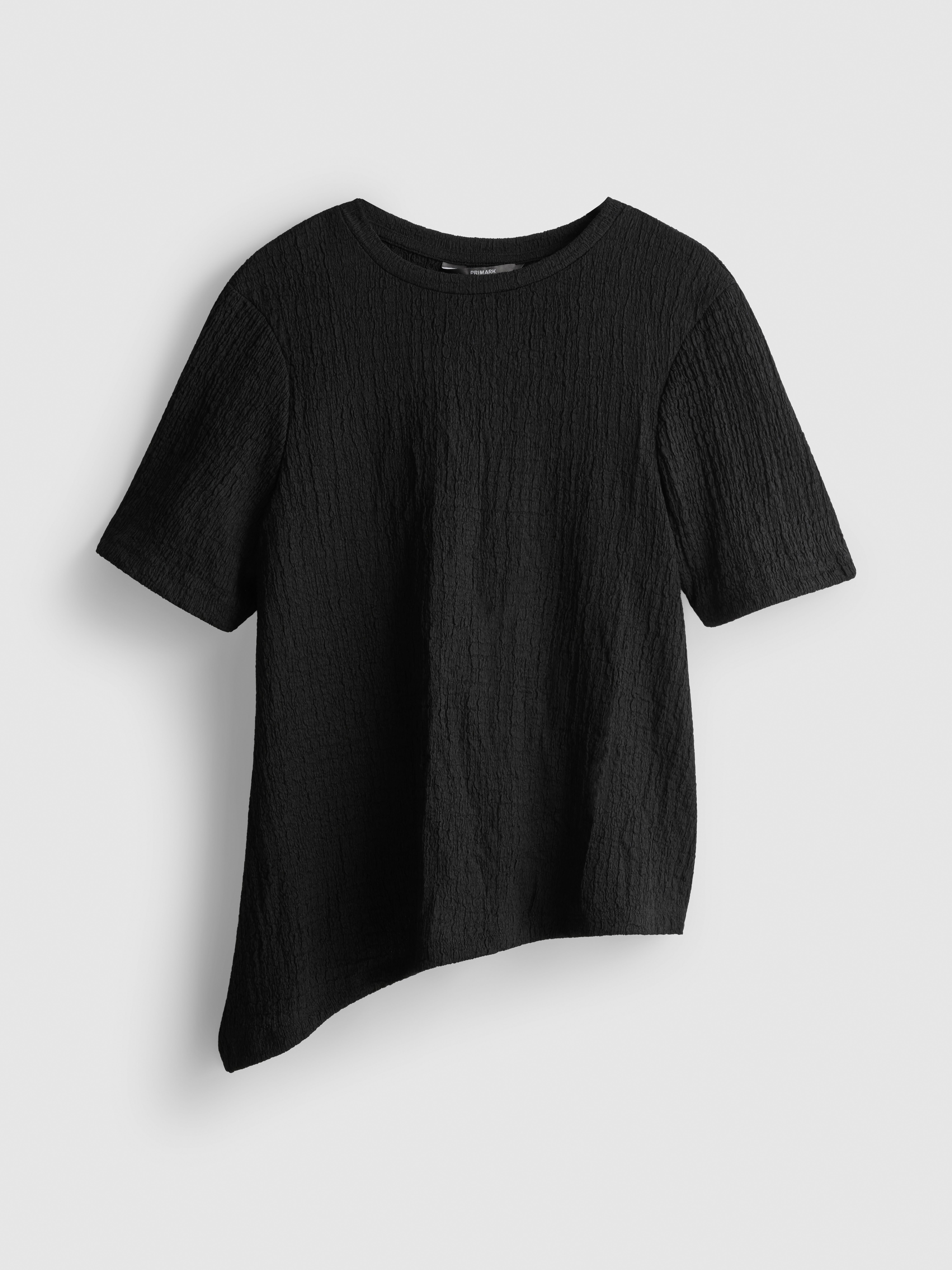 Tricou asimetric texturat