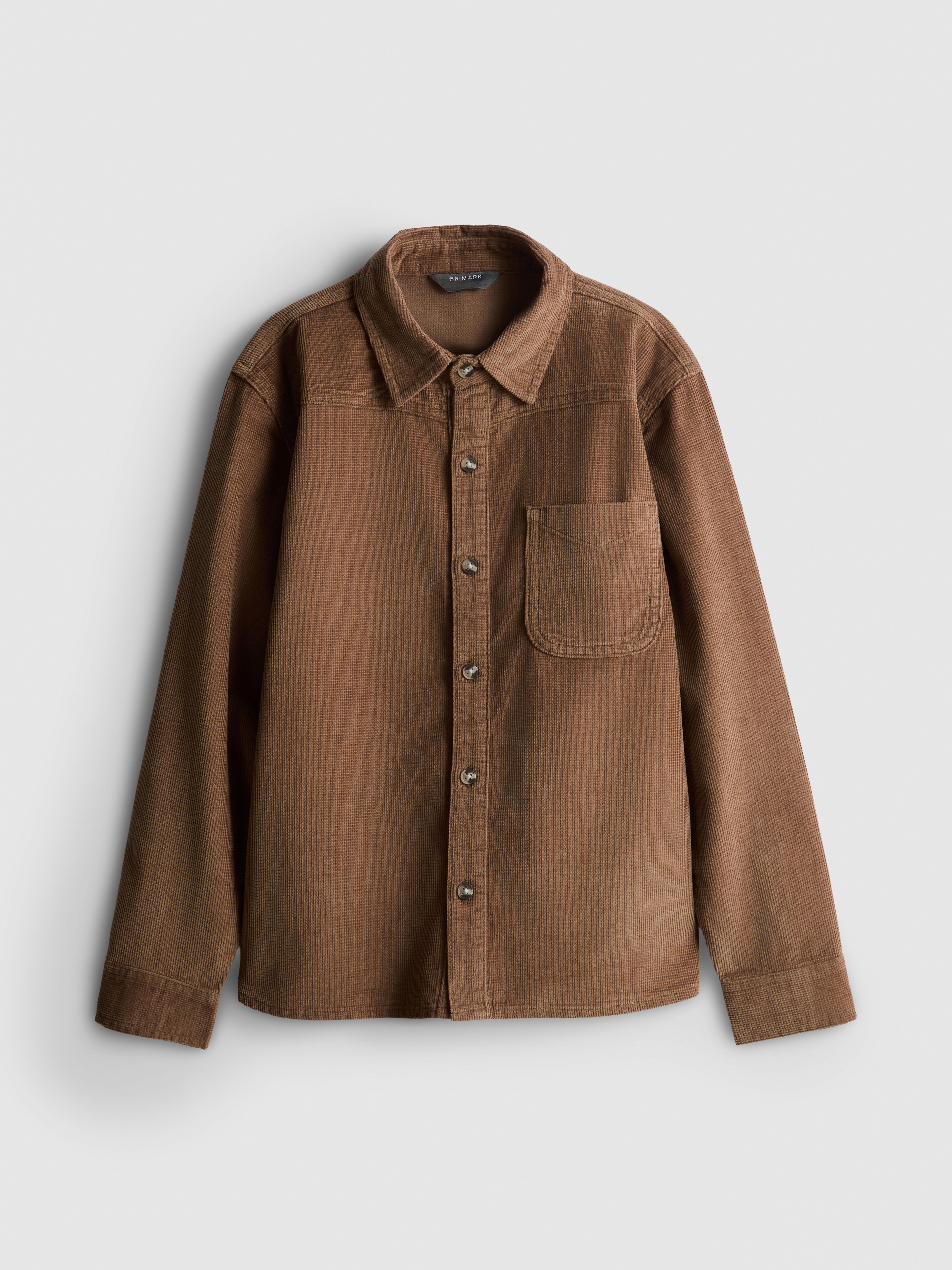 7-15yrs | Pure Cotton Corduroy Shirt