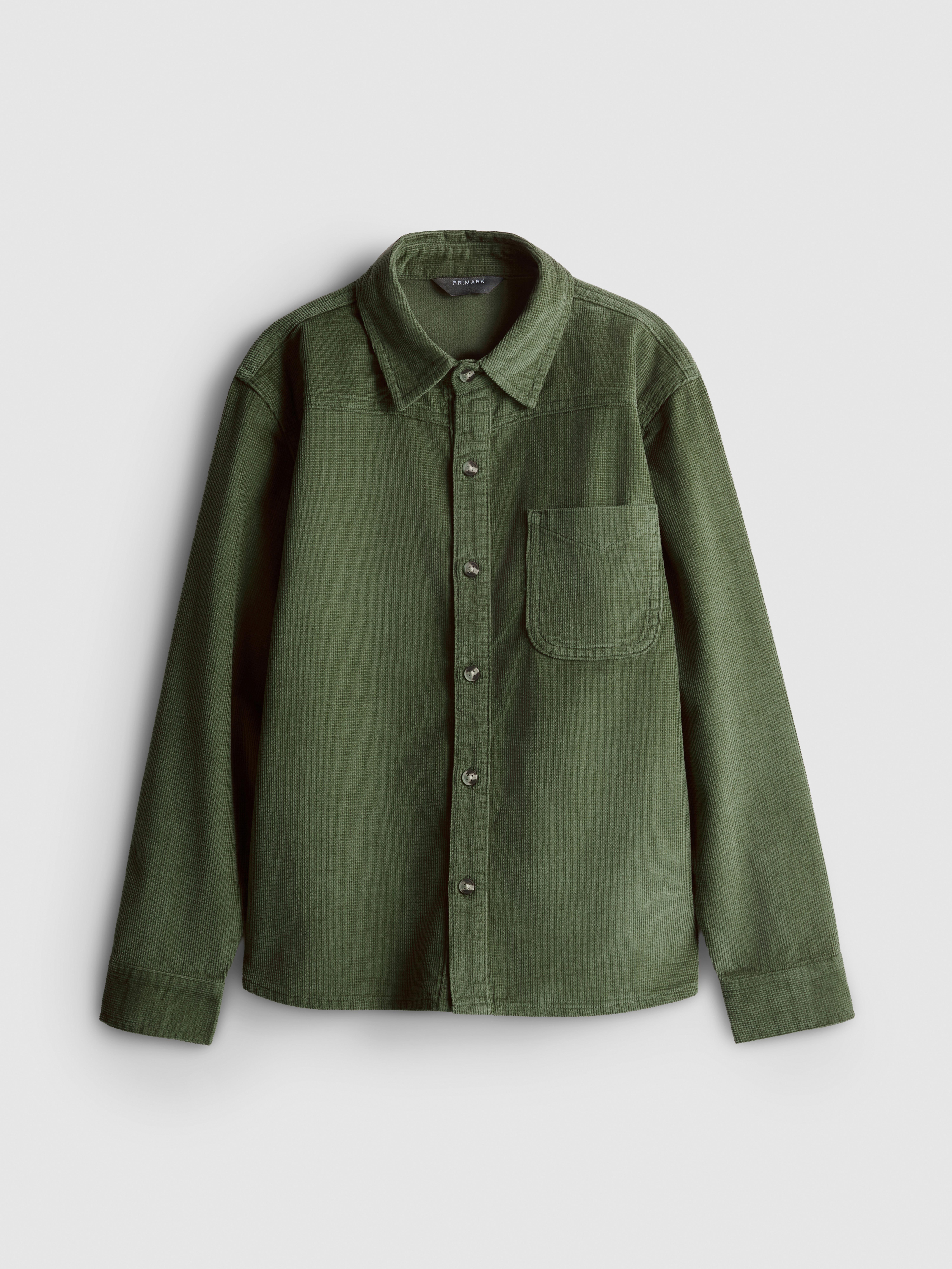 7-15yrs | Pure Cotton Corduroy Shirt