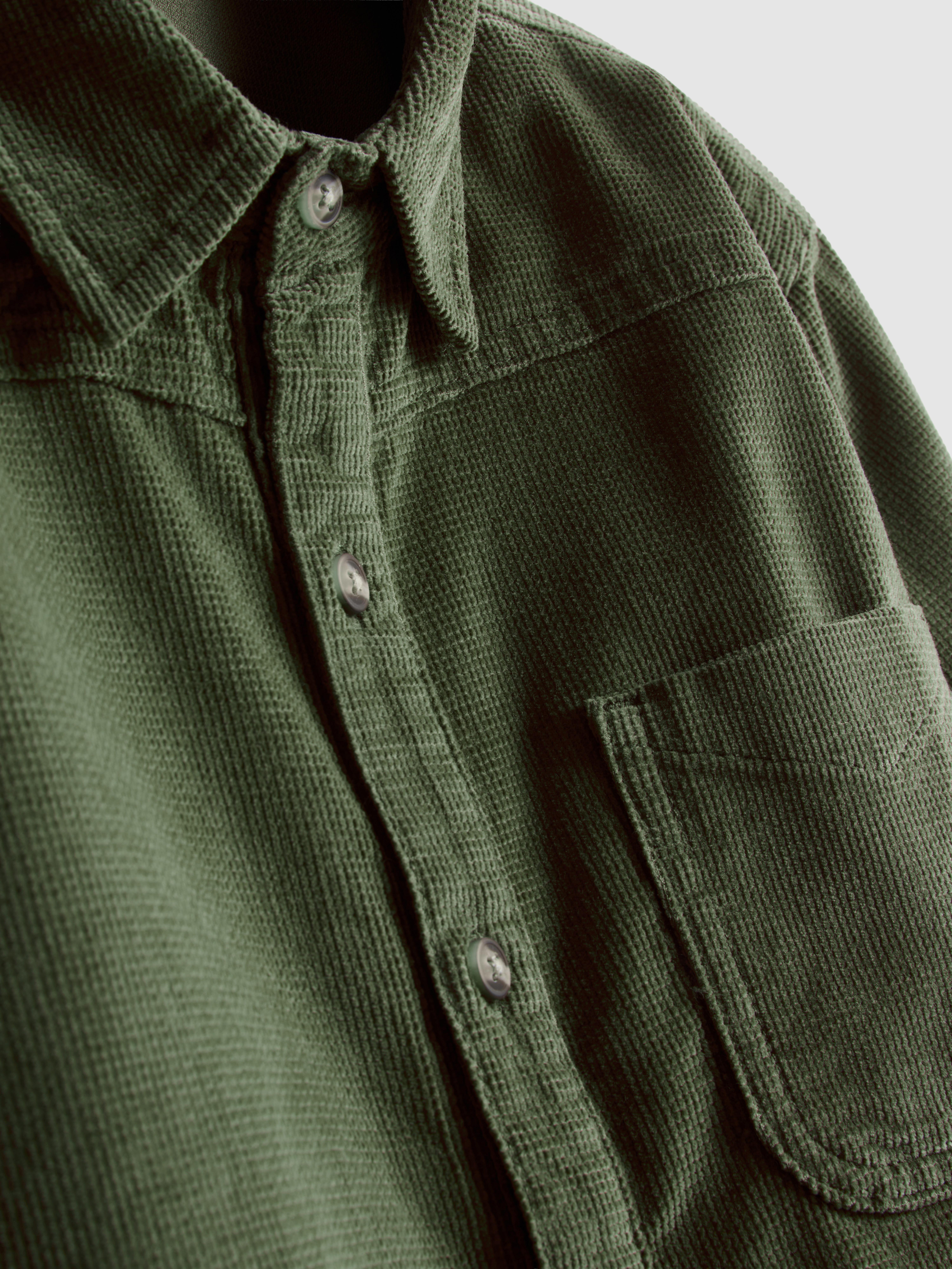 7-15yrs | Pure Cotton Corduroy Shirt
