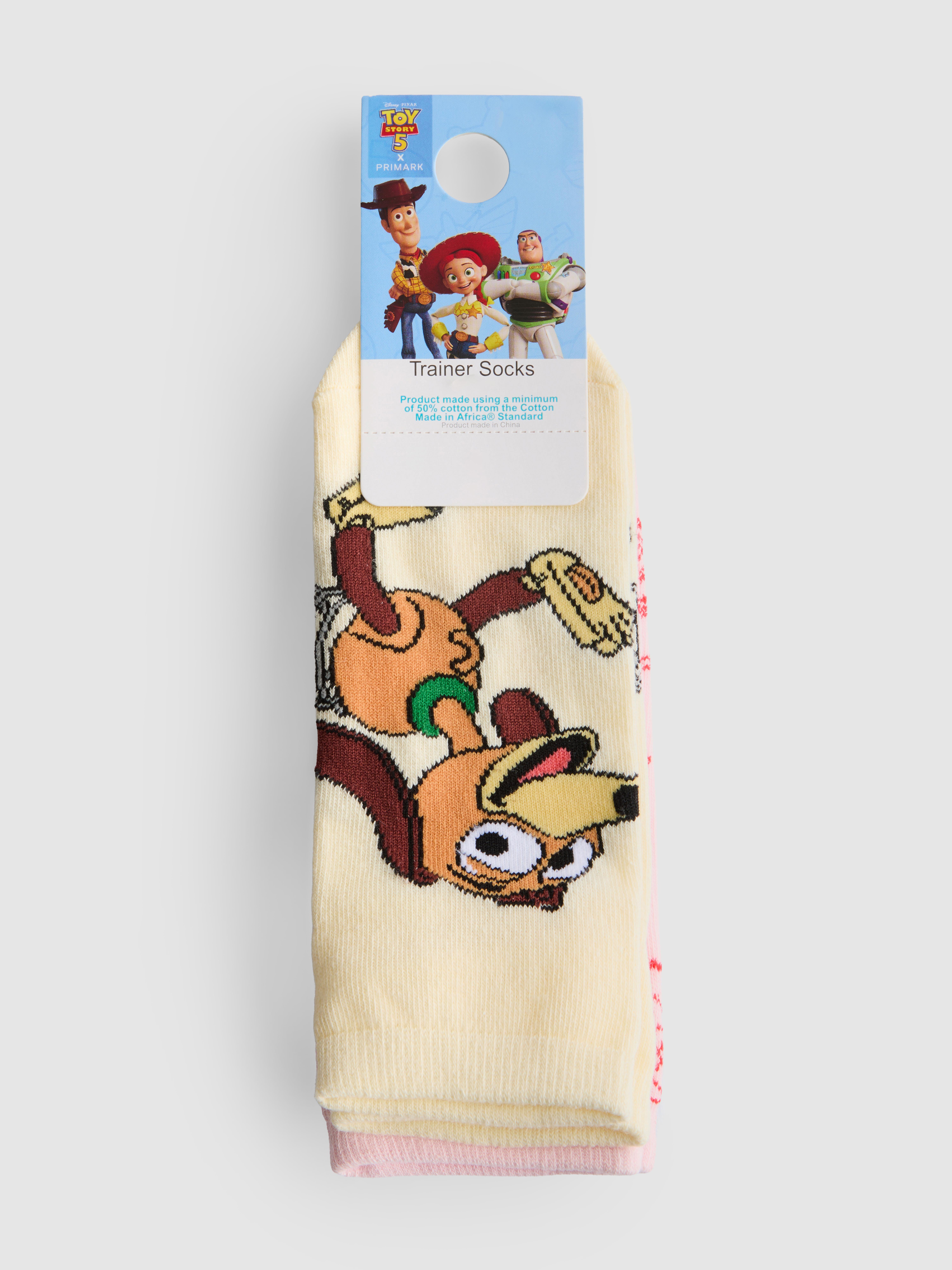 „Toy Story“ Sneakersocken aus Baumwollmischung, 3er-Pack