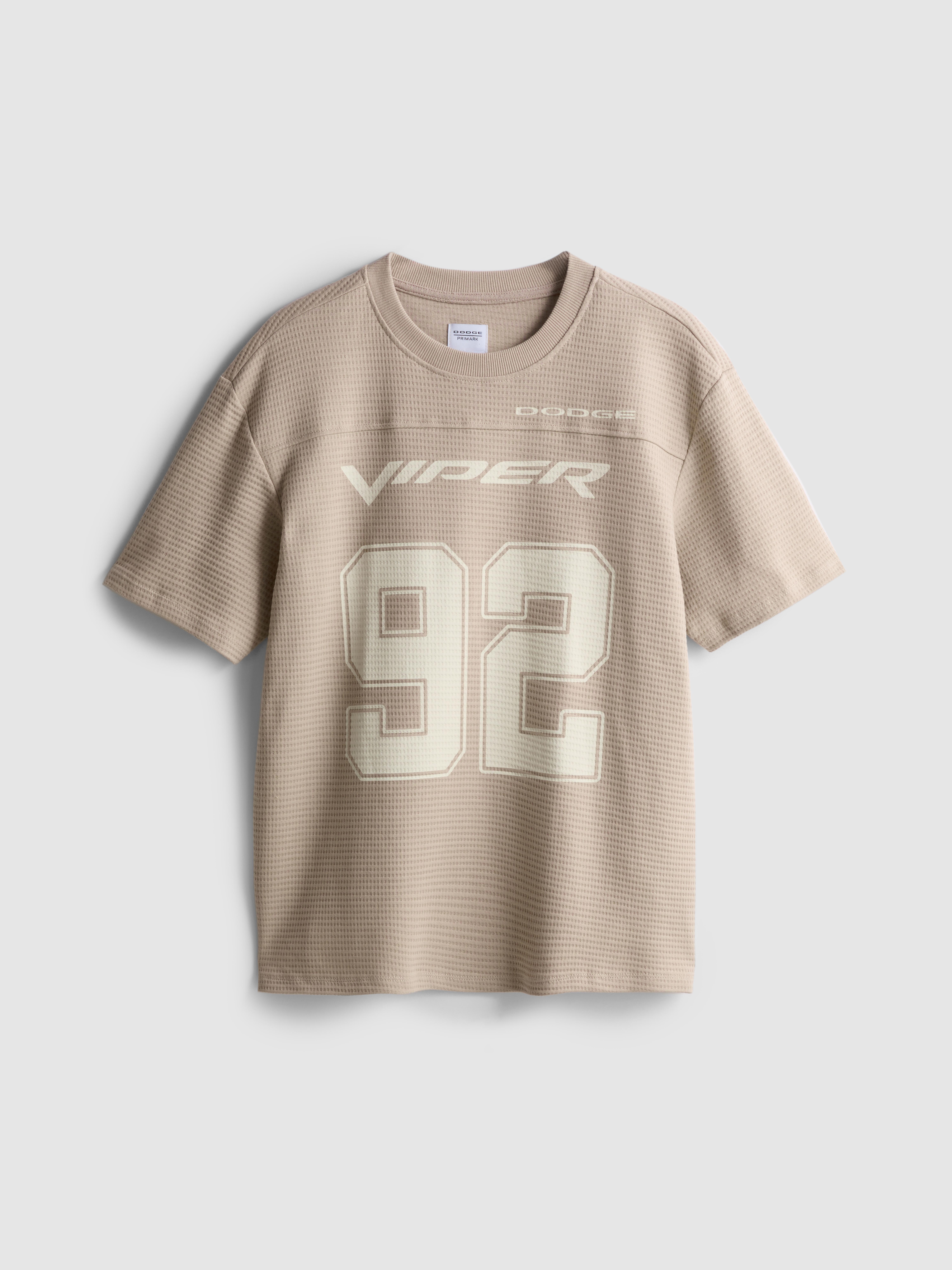 T-shirt met print Dodge Viper