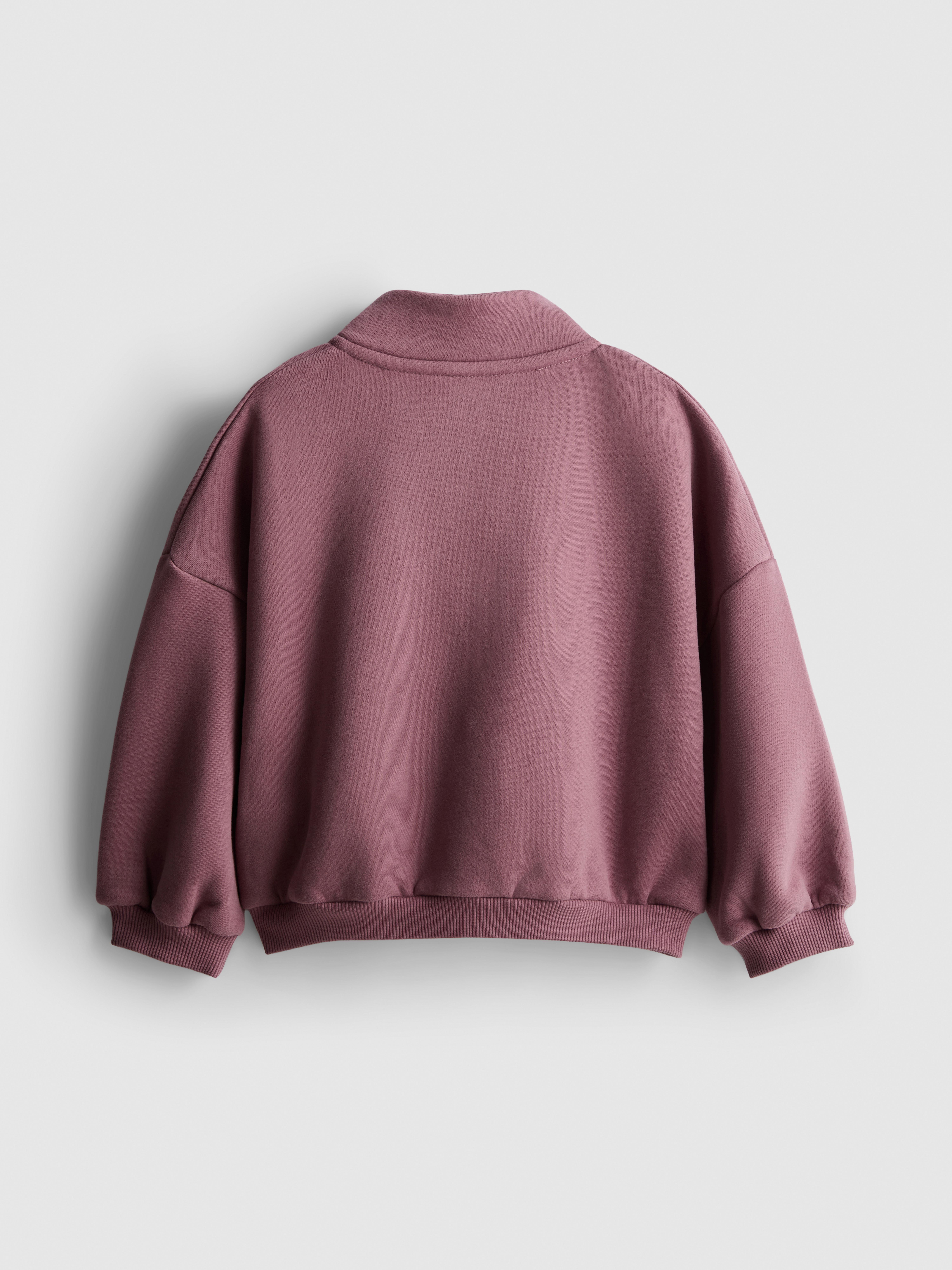 1-9yrs | Cotton-Rich High-Neck Half-Zip Sweatshirt