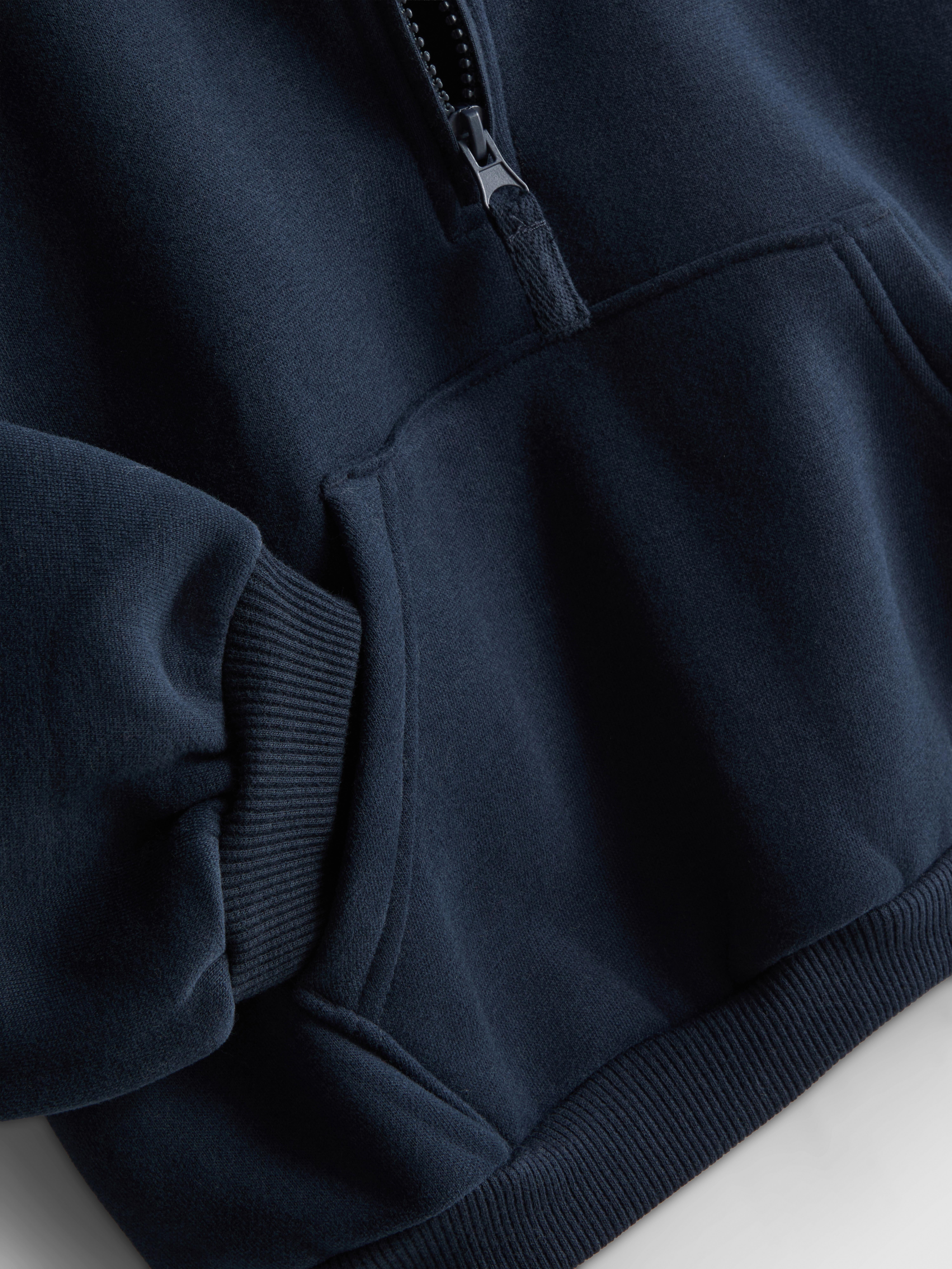 1-9yrs | Cotton Rich Funnel Neck Half-Zip Sweatshirt