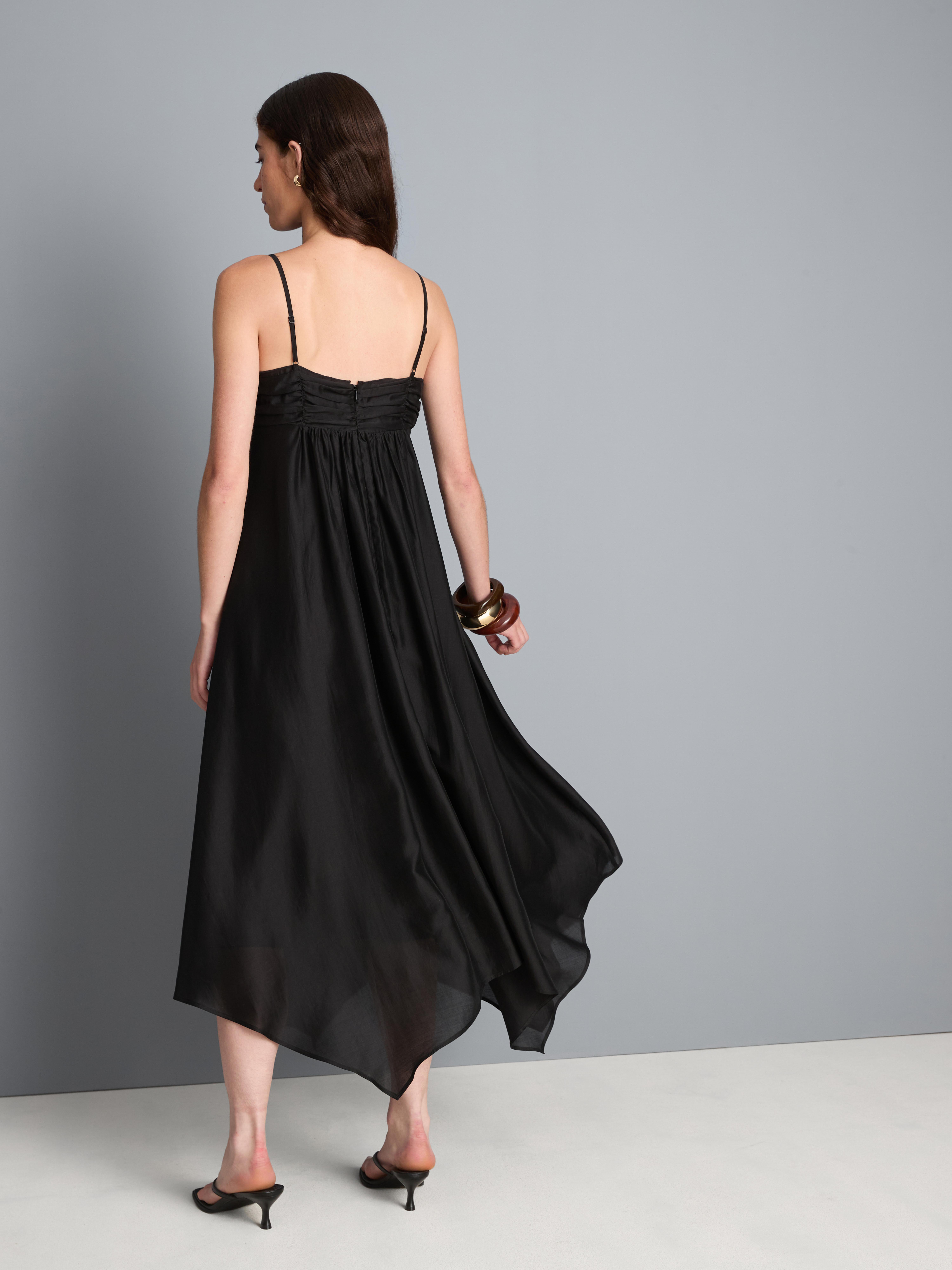 Hanky Hem Midi Dress