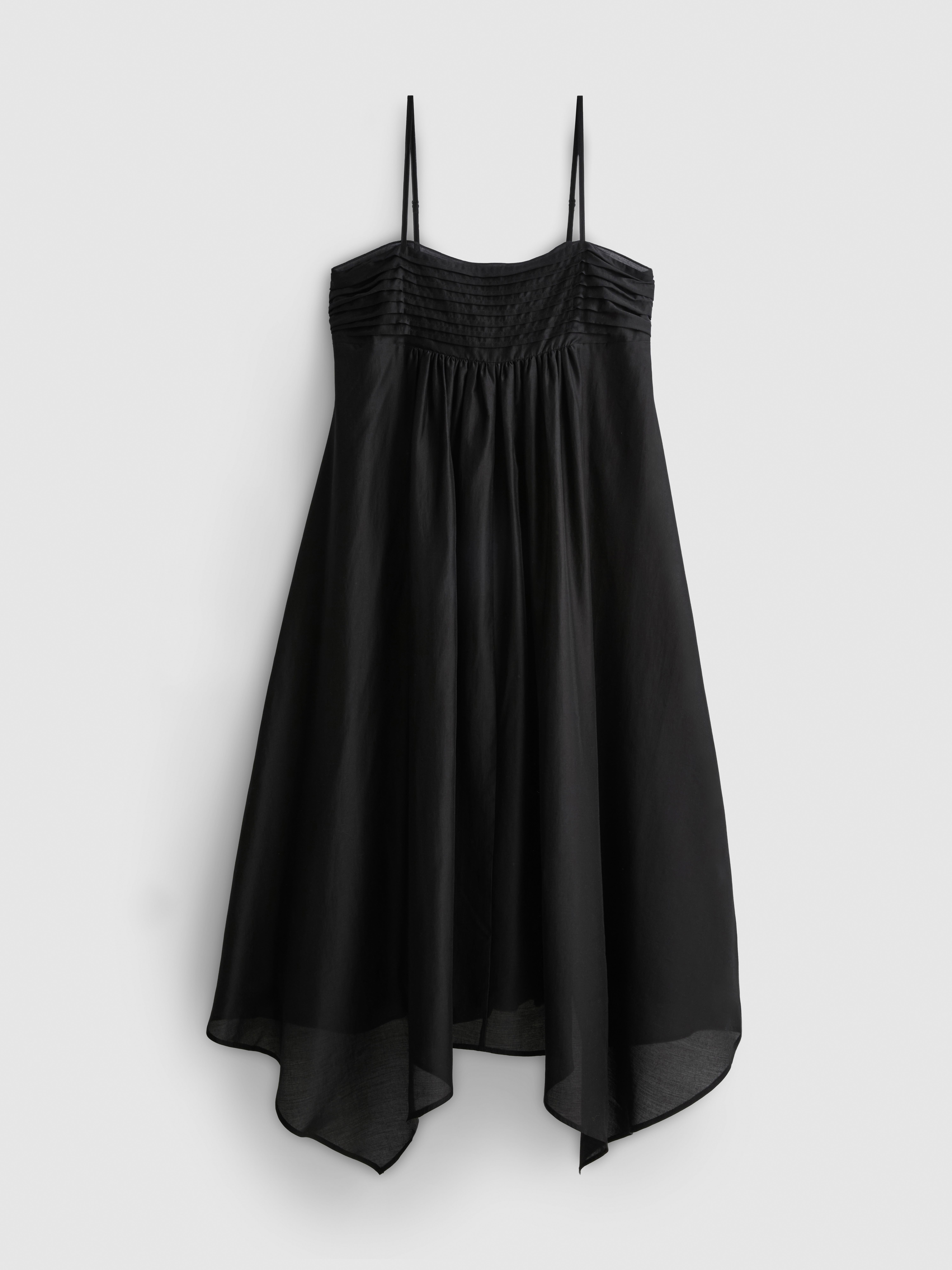 Hanky Hem Midi Dress