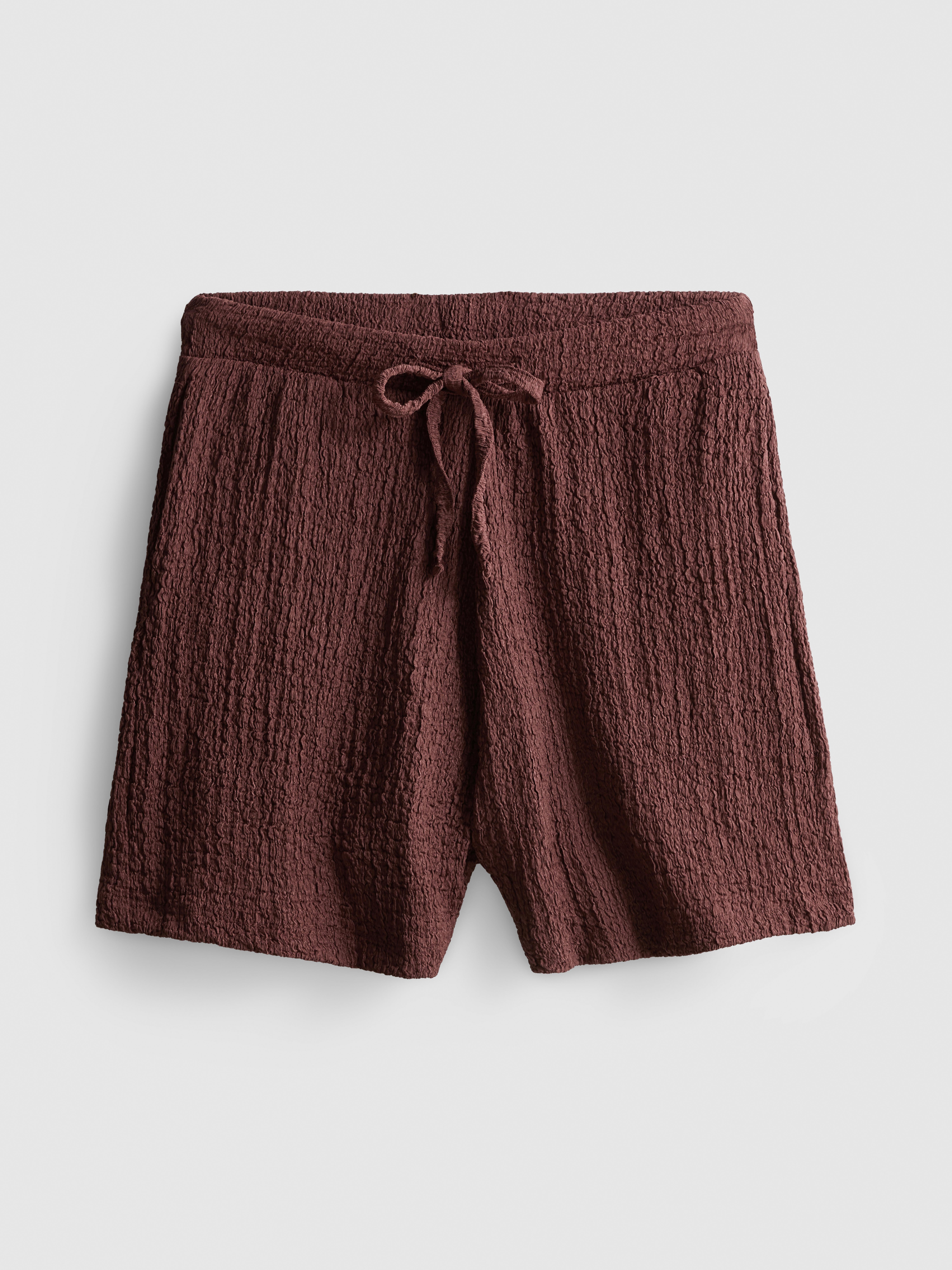 Short décontracté texturé