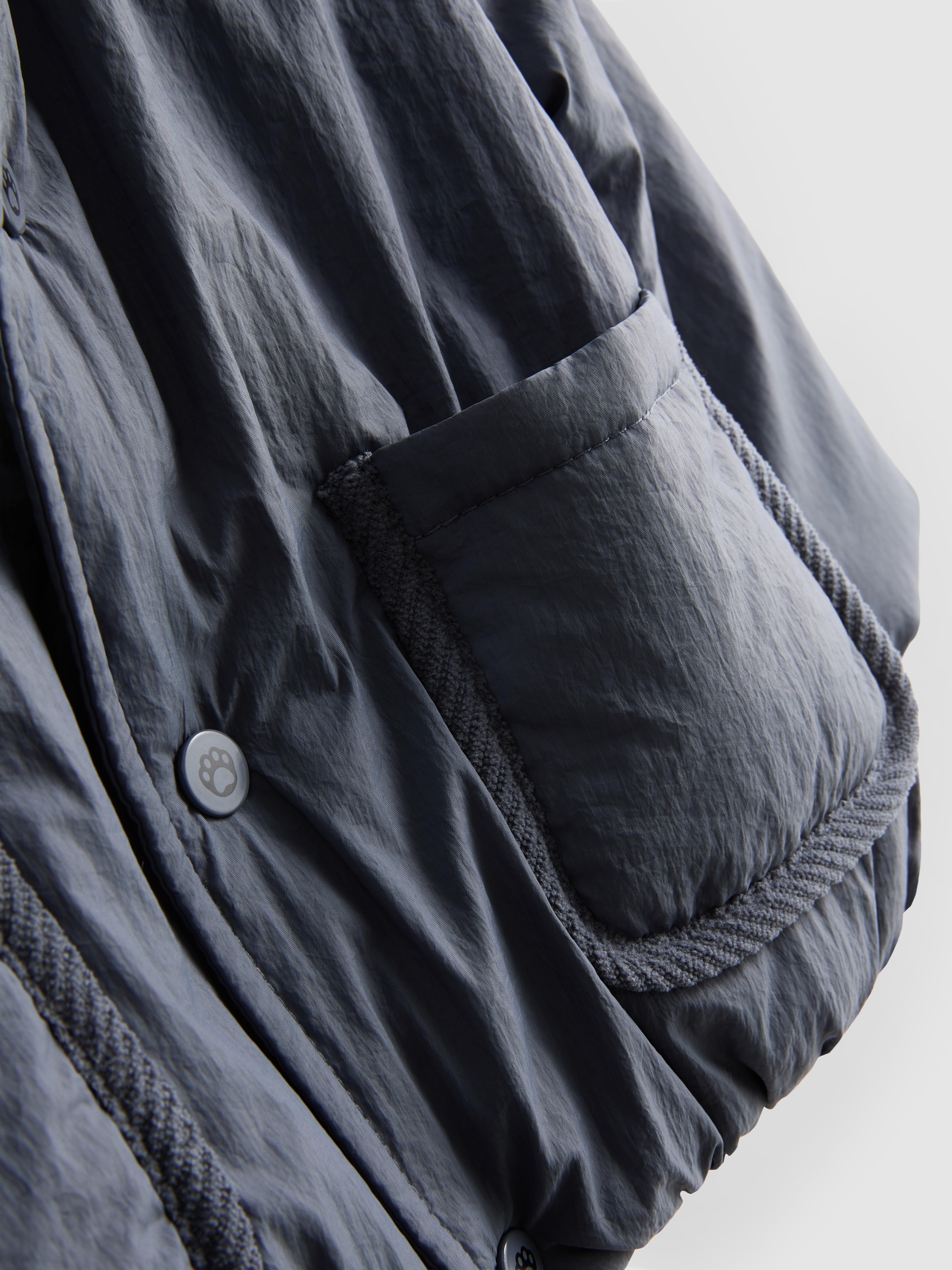 0-18mths | Corduroy Collared Newborn Puffer Jacket