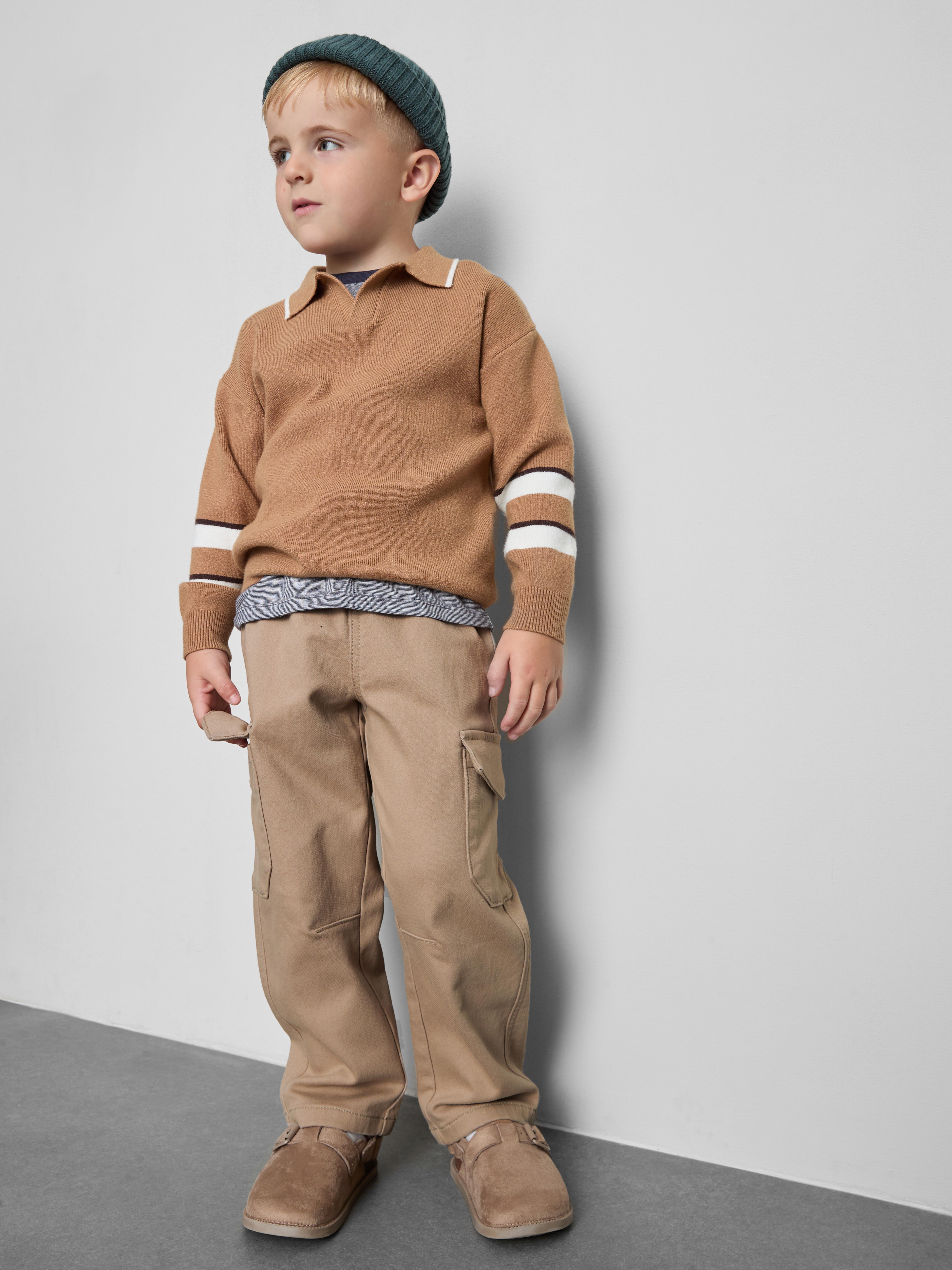1-9yrs | Cotton Rich Cargo Jeans
