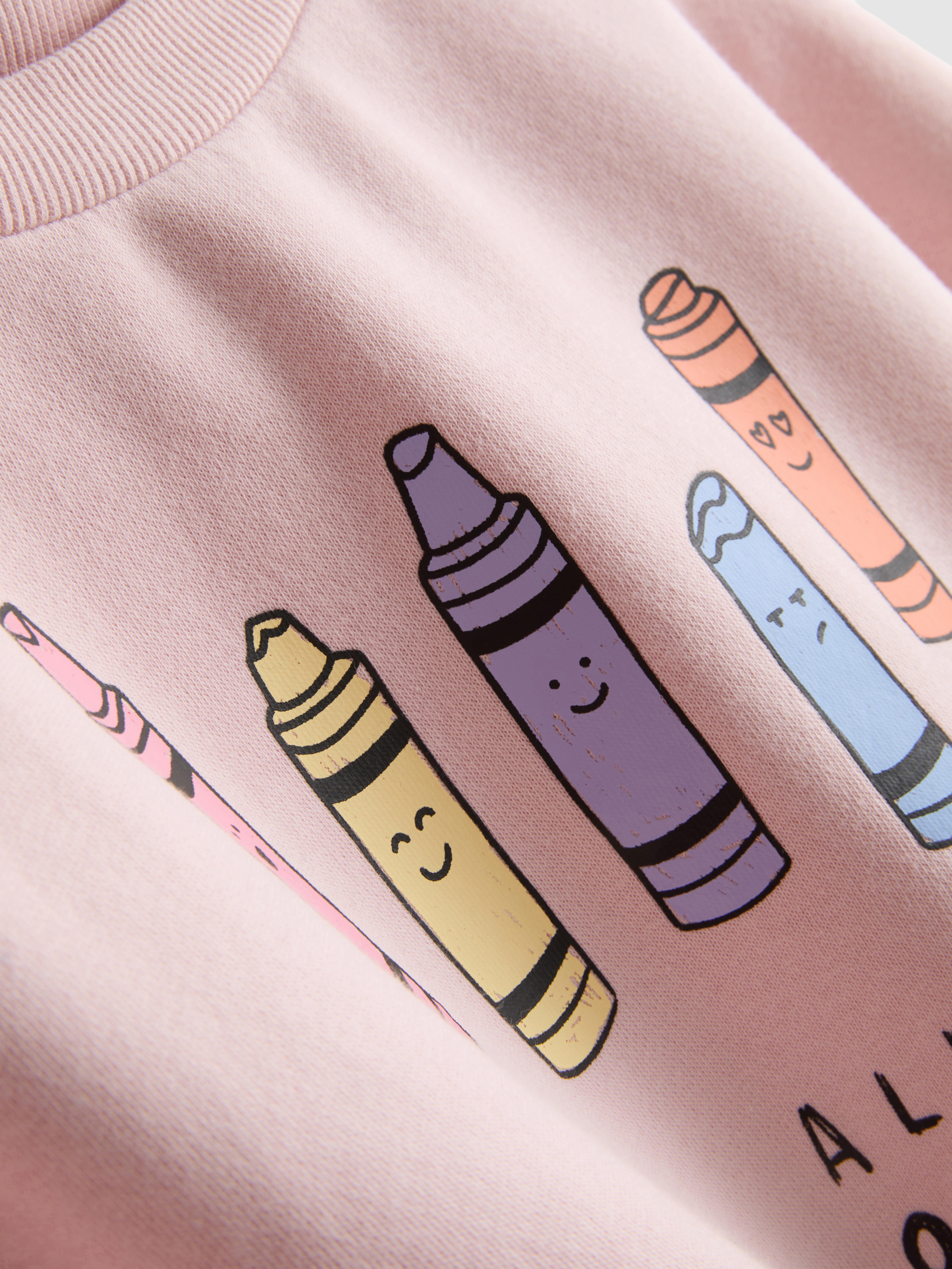 1-9 jr | Katoenrijk sweatshirt met print