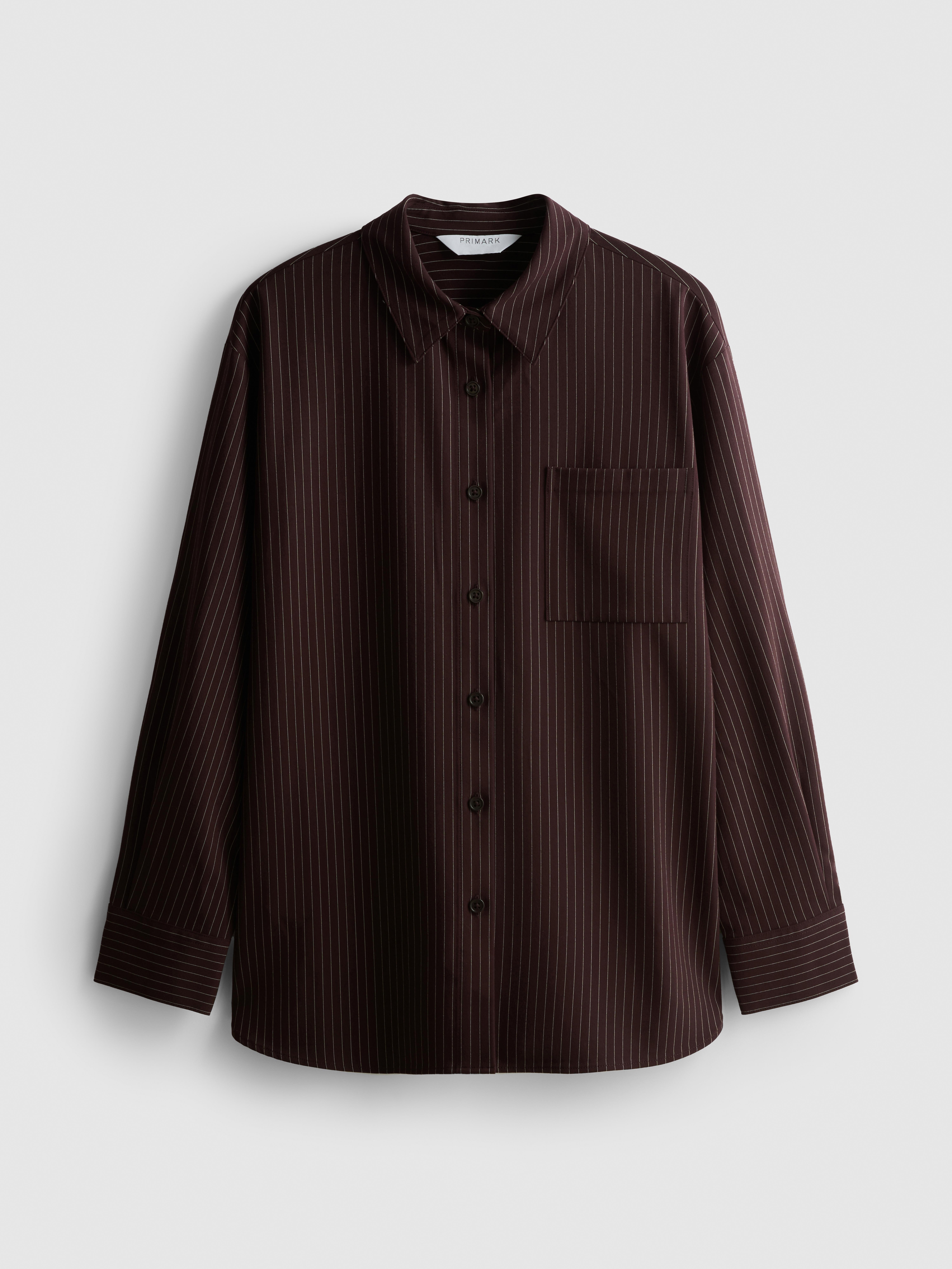Oversized Pinstripe Shirt