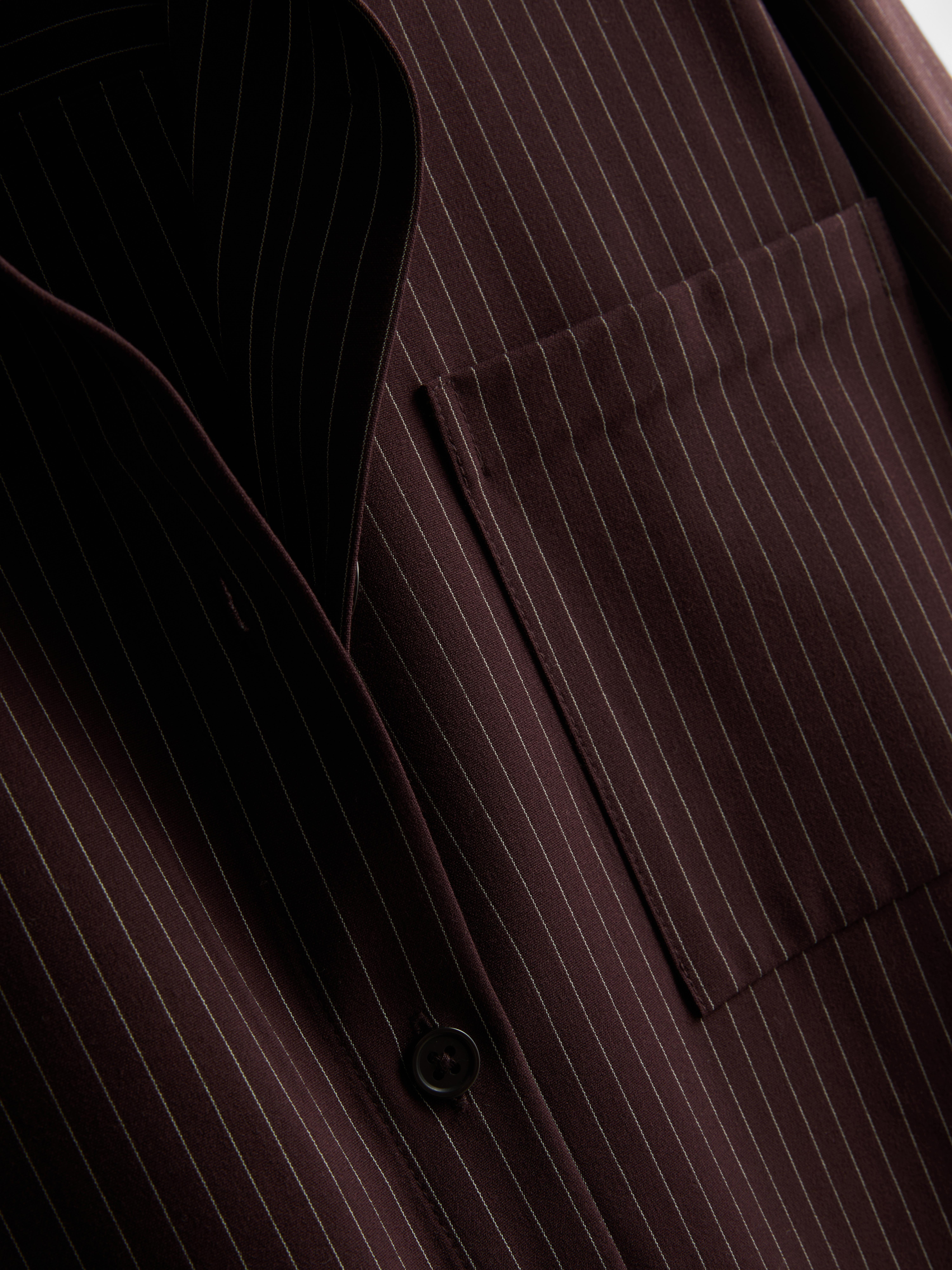 Oversized Pinstripe Shirt