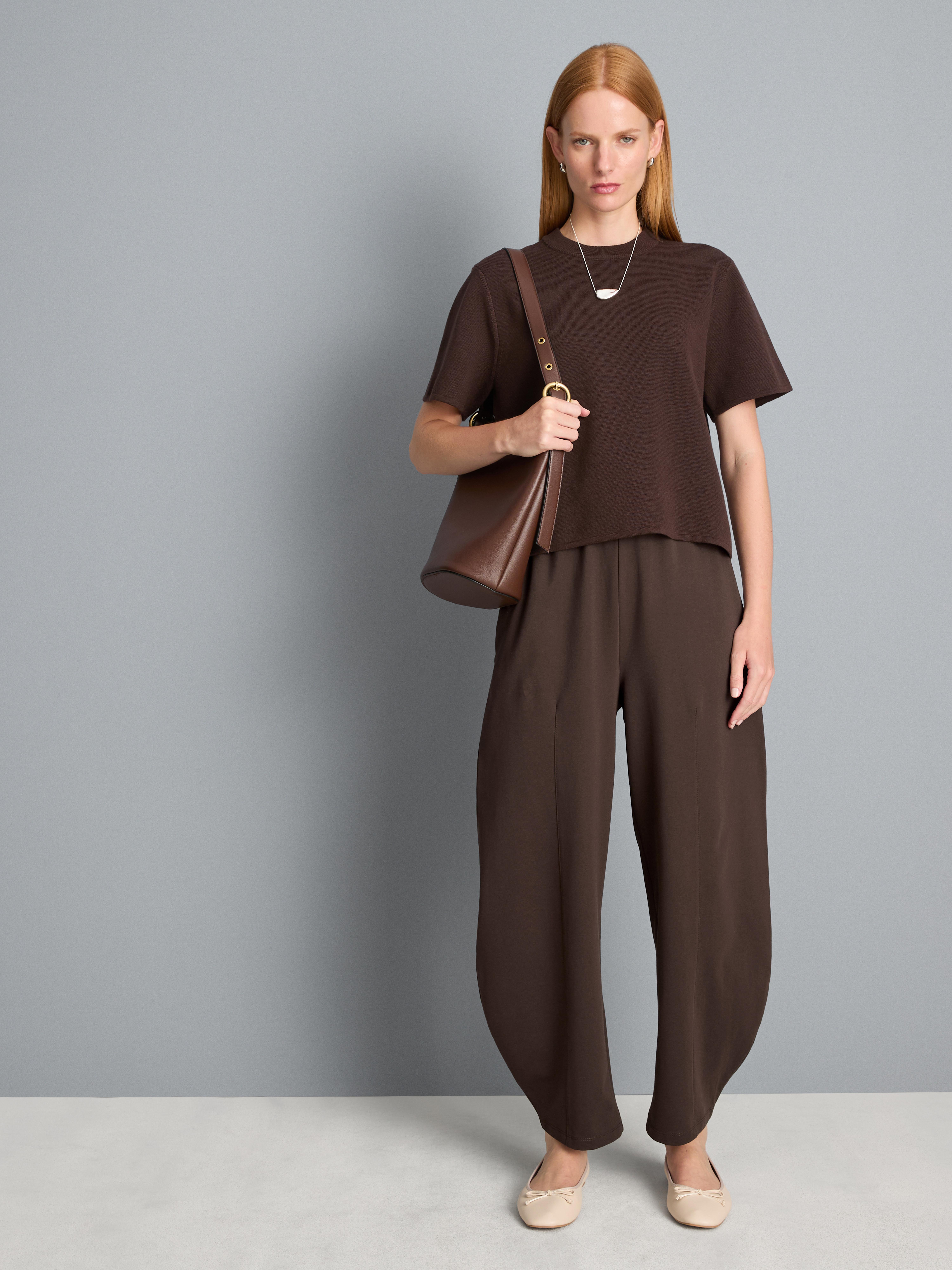 Cotton Rich Barrel Leg Joggers