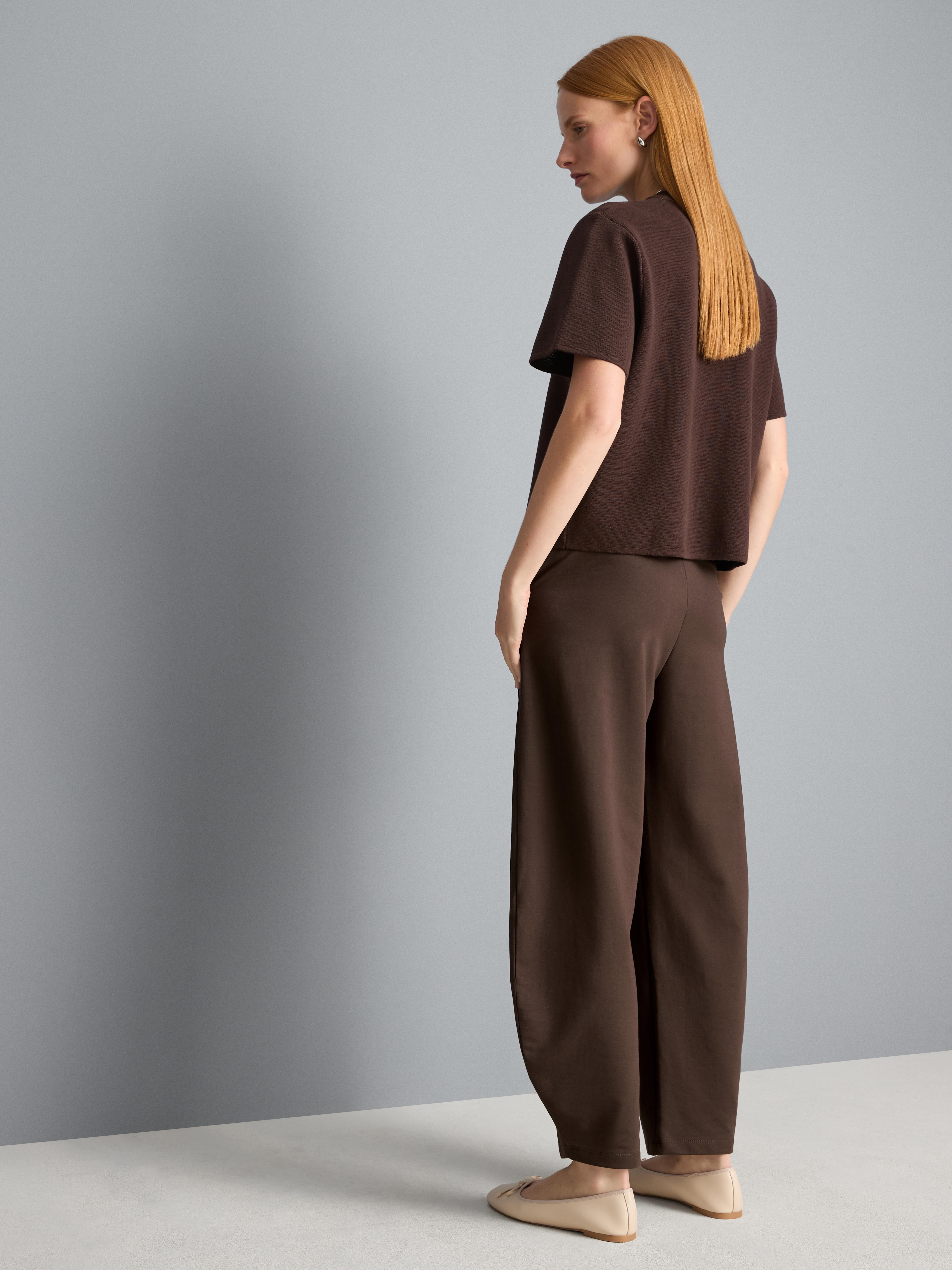 Cotton Rich Barrel Leg Joggers