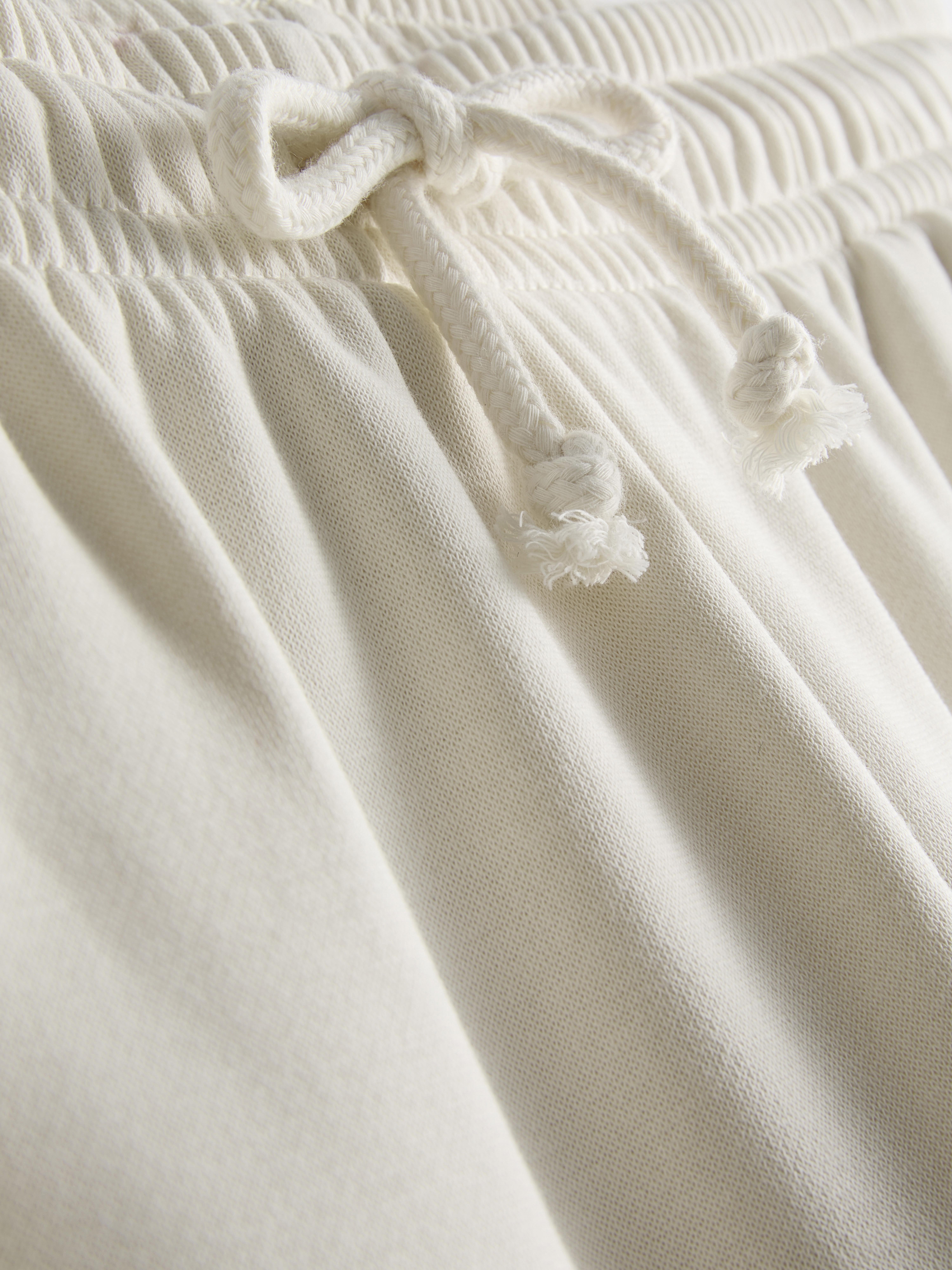 Pantaloni da tuta a gamba dritta in misto cotone
