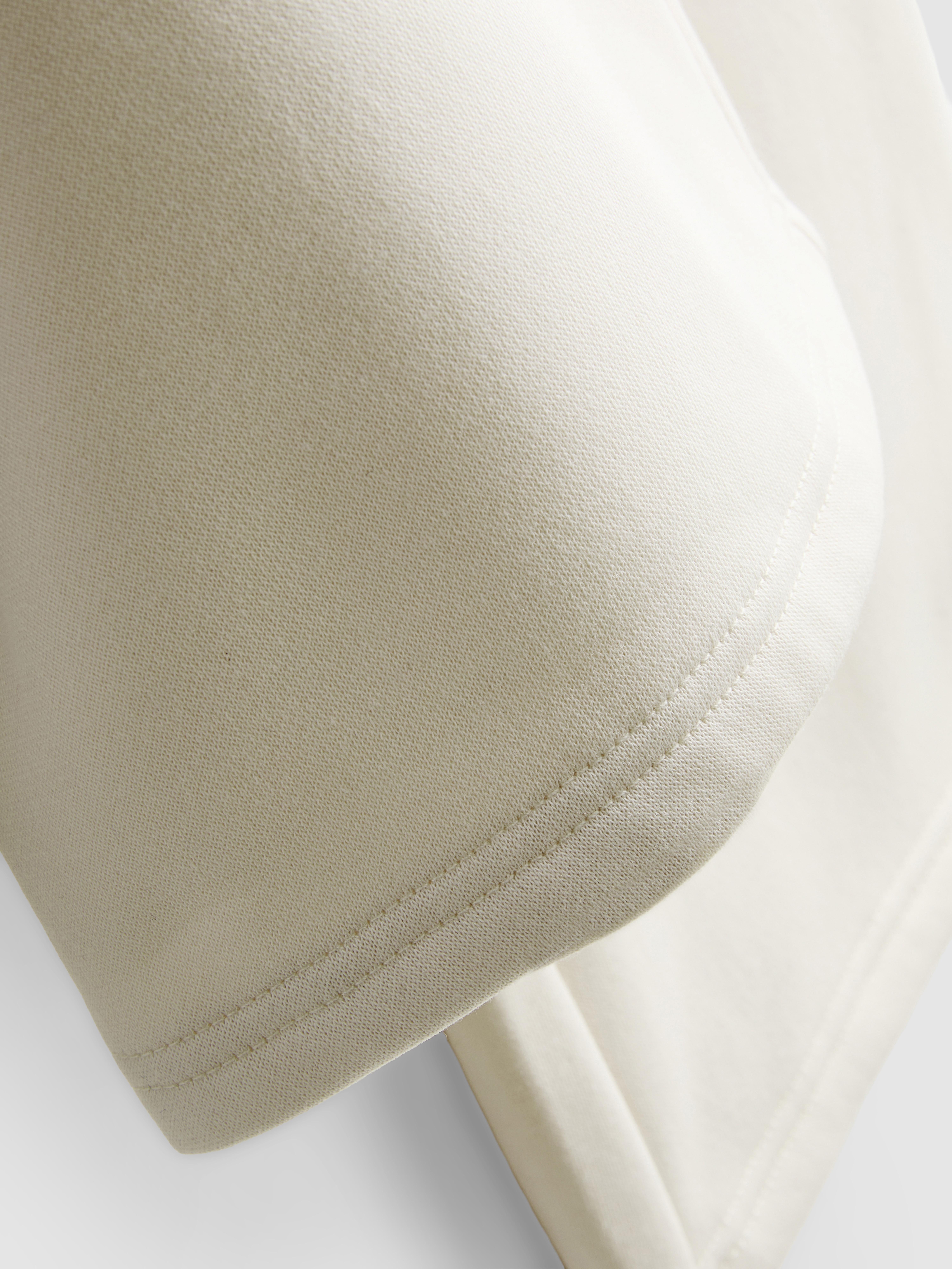 Pantaloni da tuta a gamba dritta in misto cotone