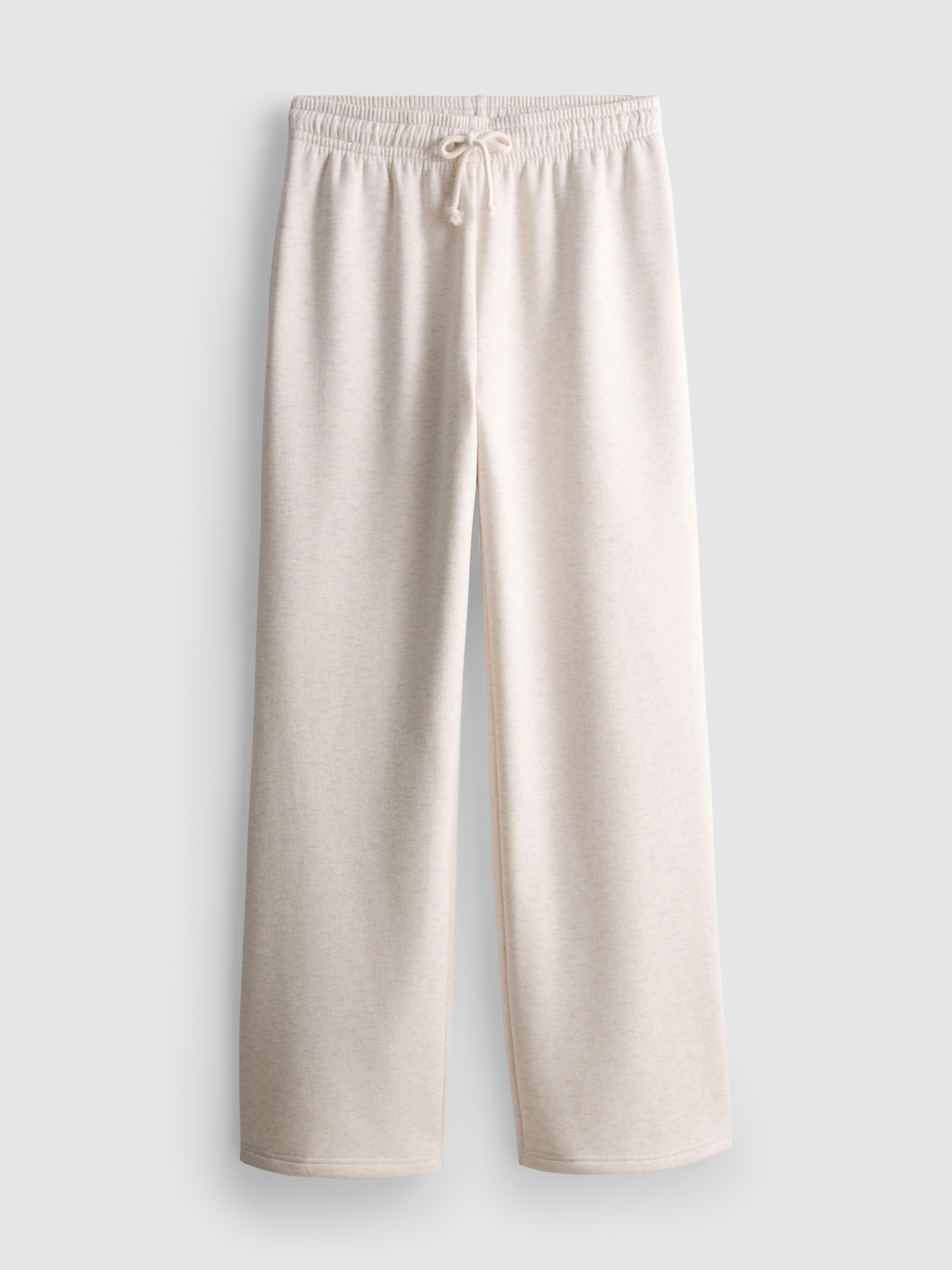 Cotton Blend Straight Leg Joggers
