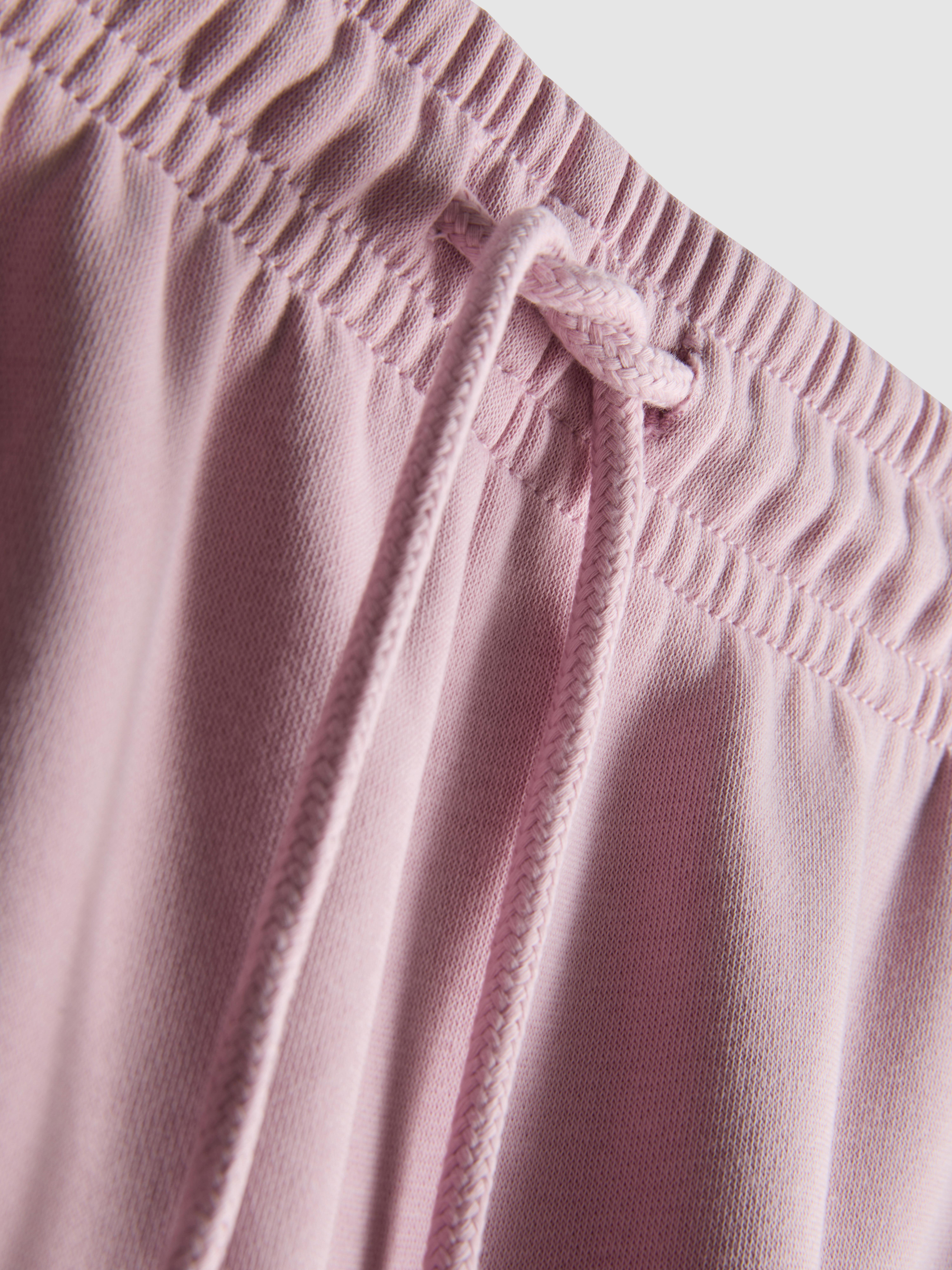 Cotton Blend Straight Leg Joggers