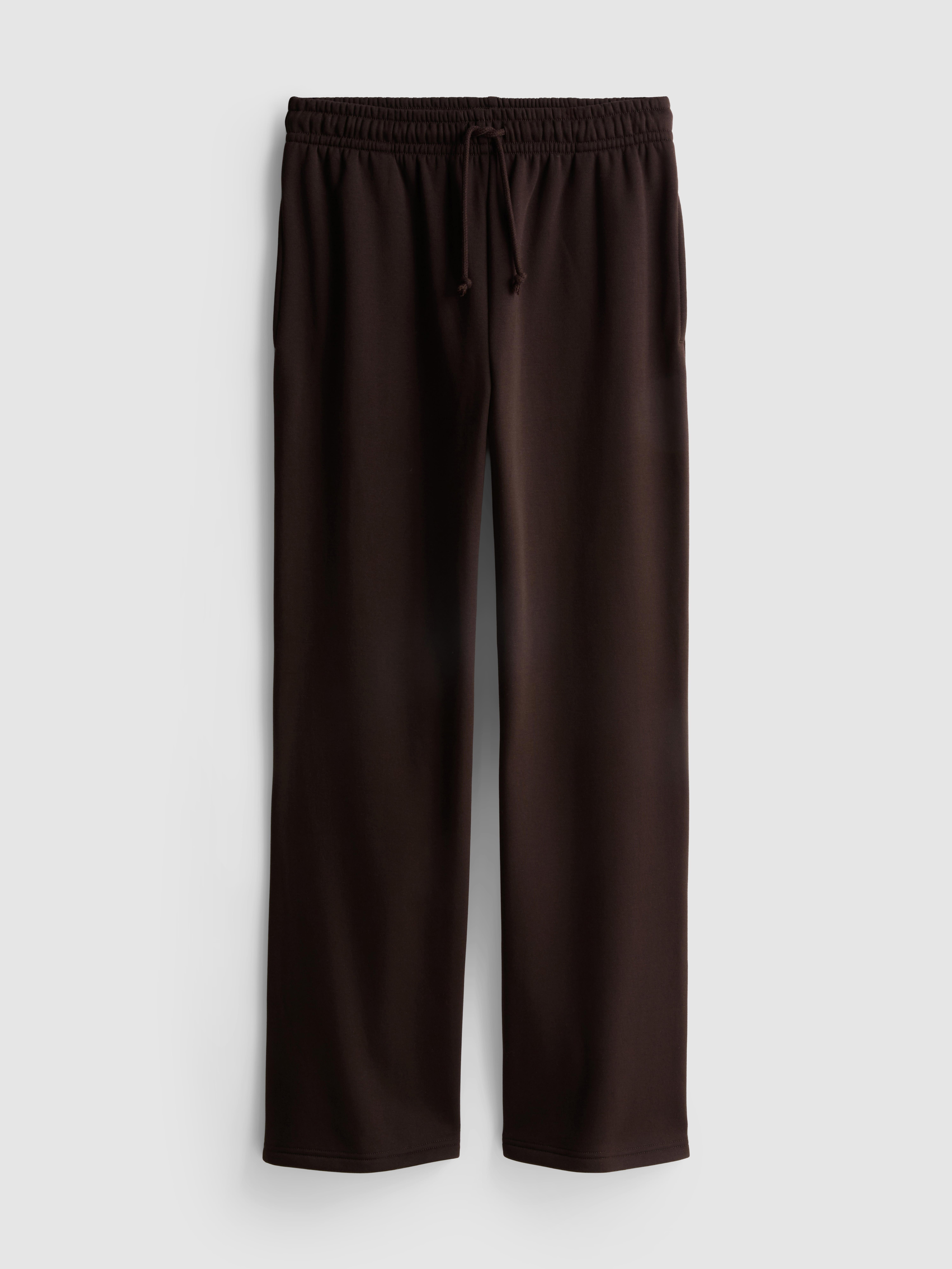 Cotton Blend Straight Leg Joggers
