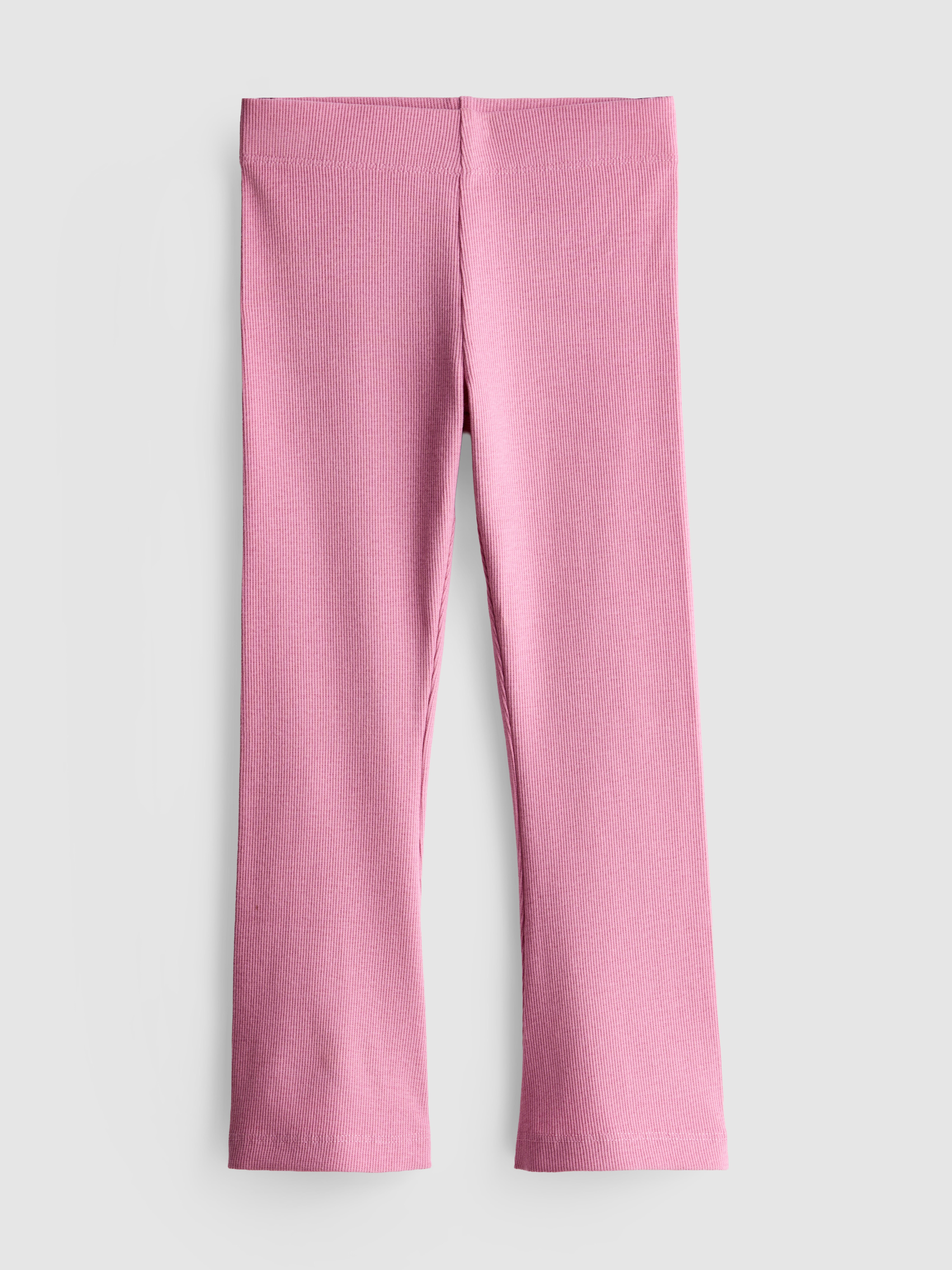 1-9yrs | Cotton Rich Ribbed Flare Leggings