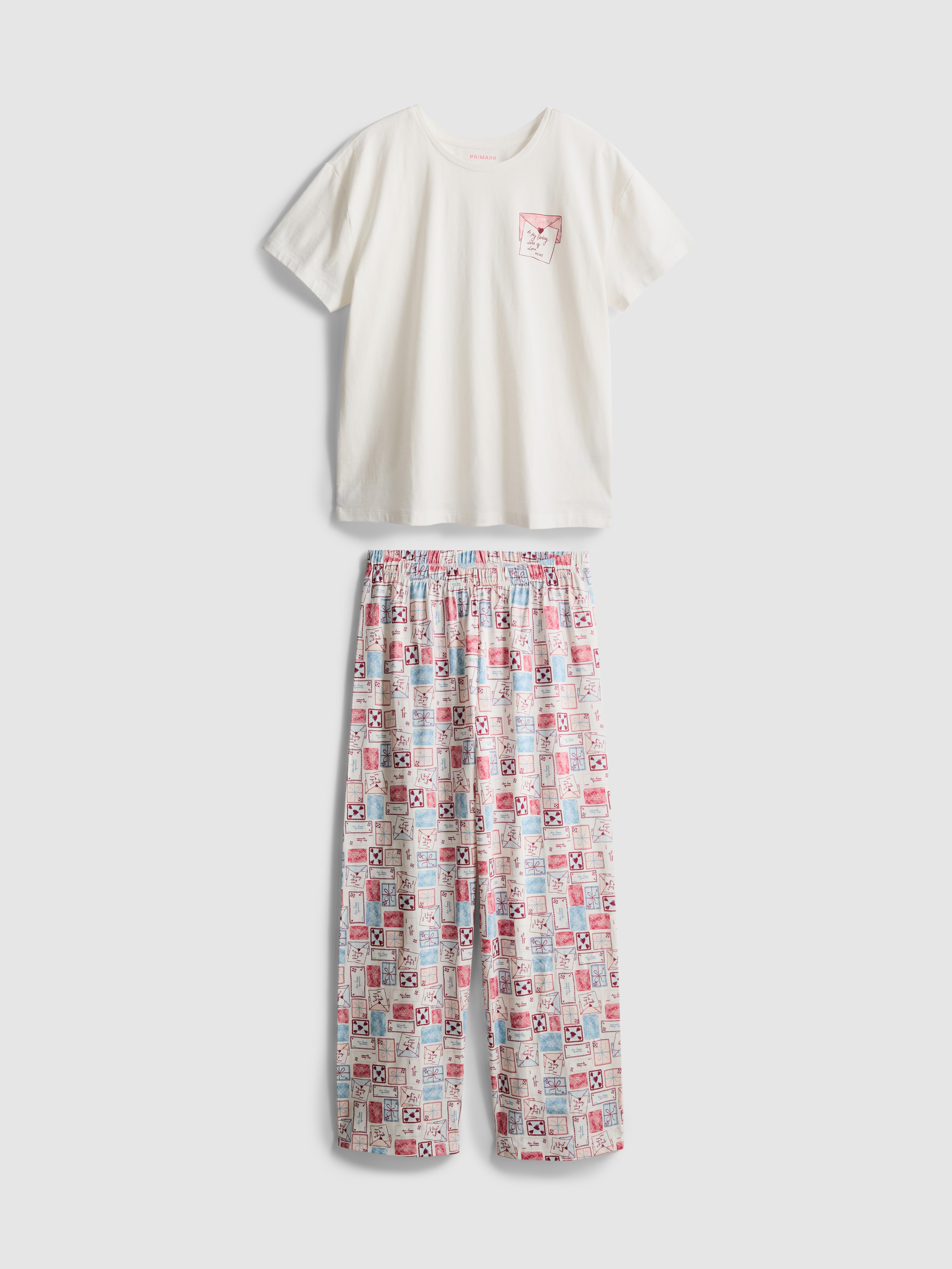 Pure Cotton Graphic Pajamas
