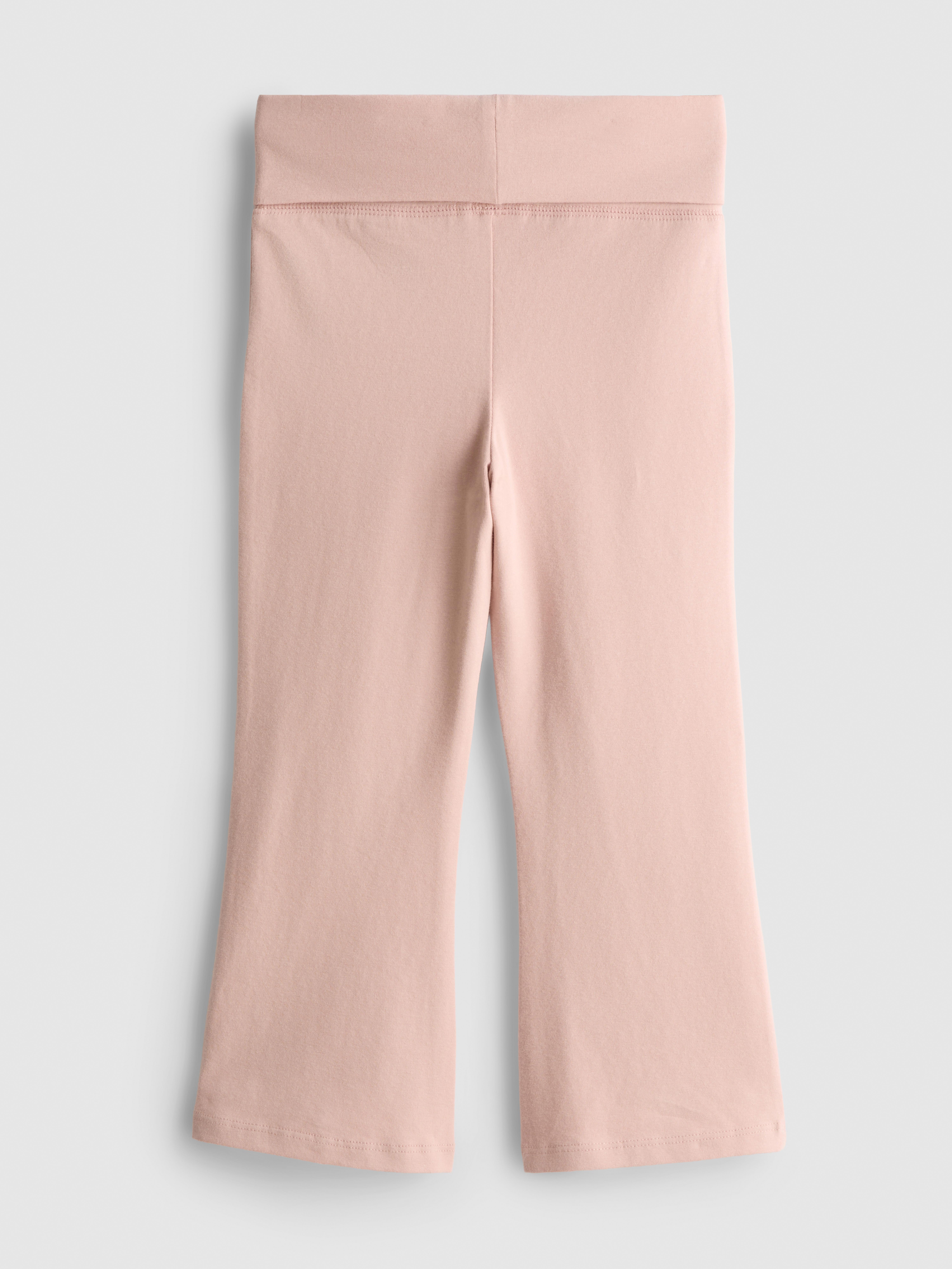 1-9yrs | Cotton Rich Foldover Waist Flared Leggings