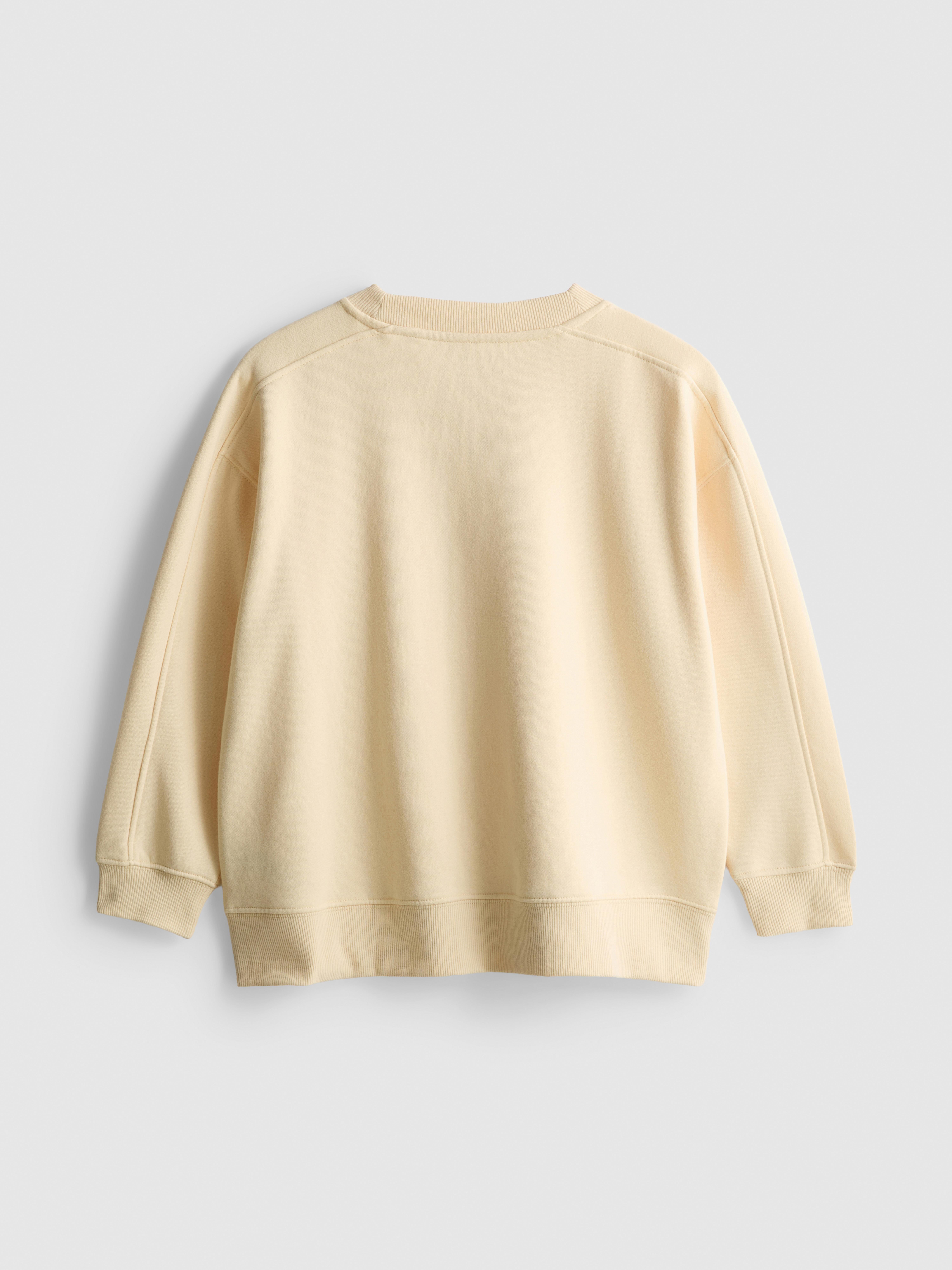 7-15 jr | Katoenrijk sweatshirt
