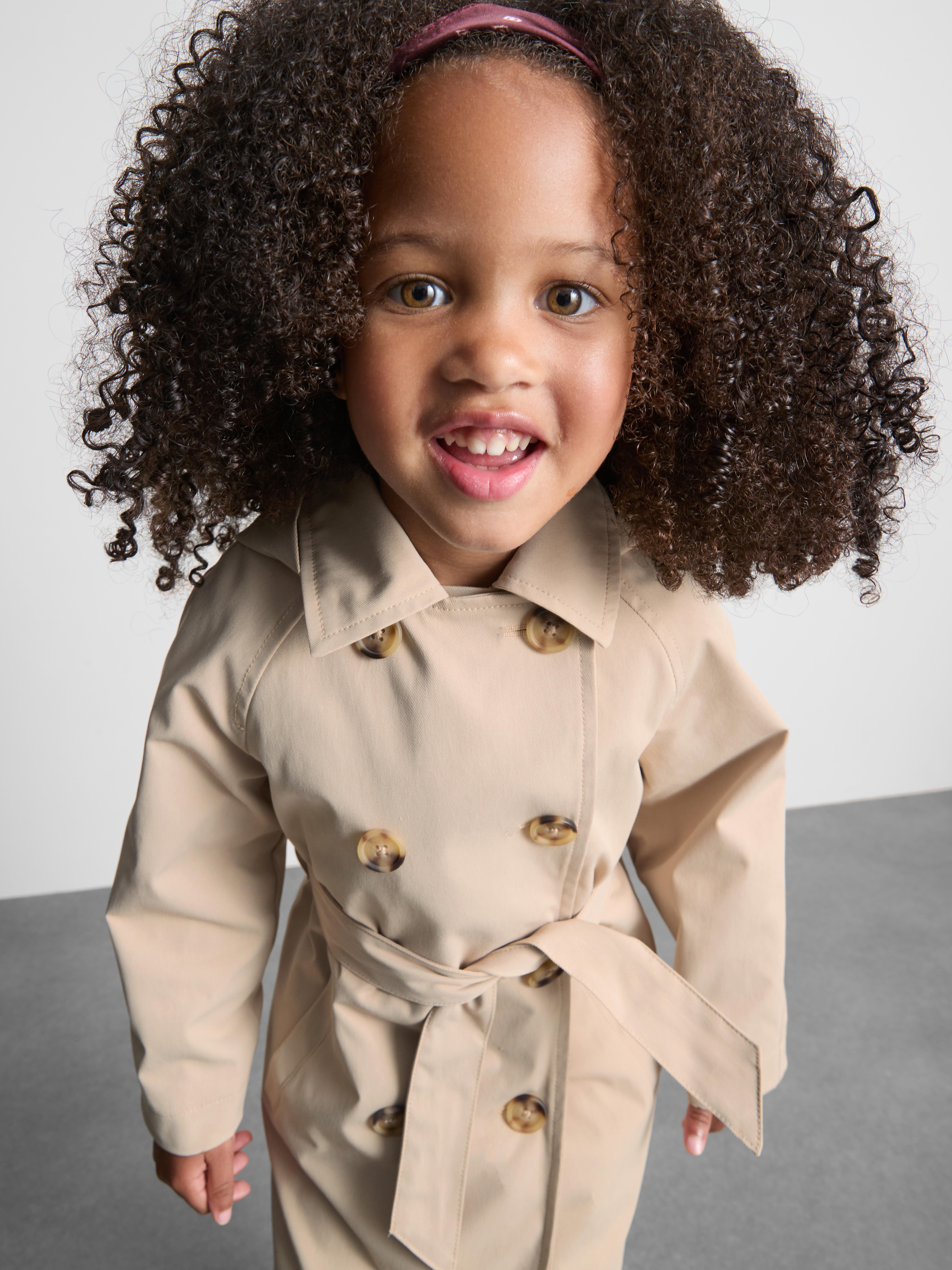 1-9yrs | Hooded Trench Coat