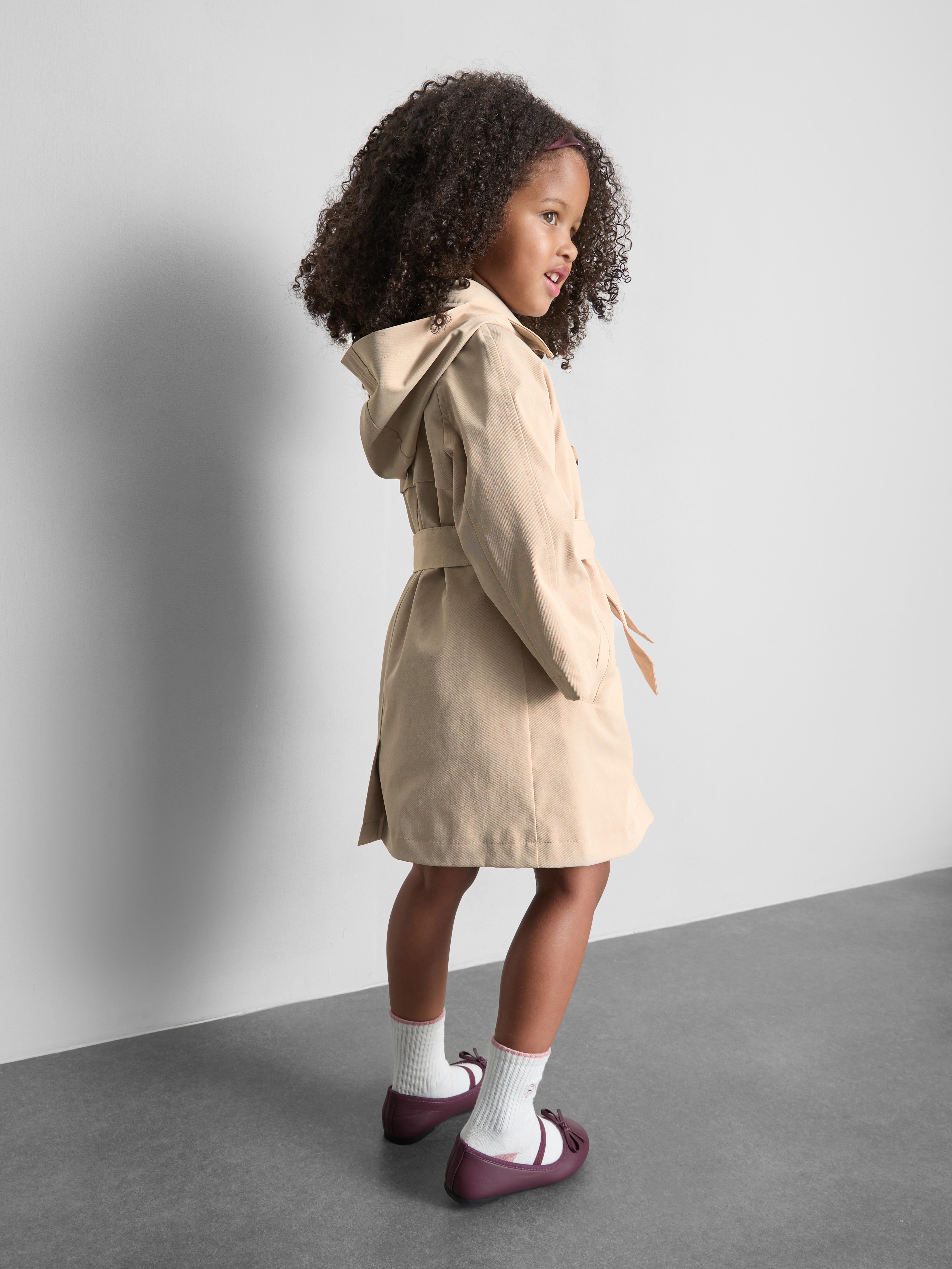 1-9yrs | Hooded Trench Coat