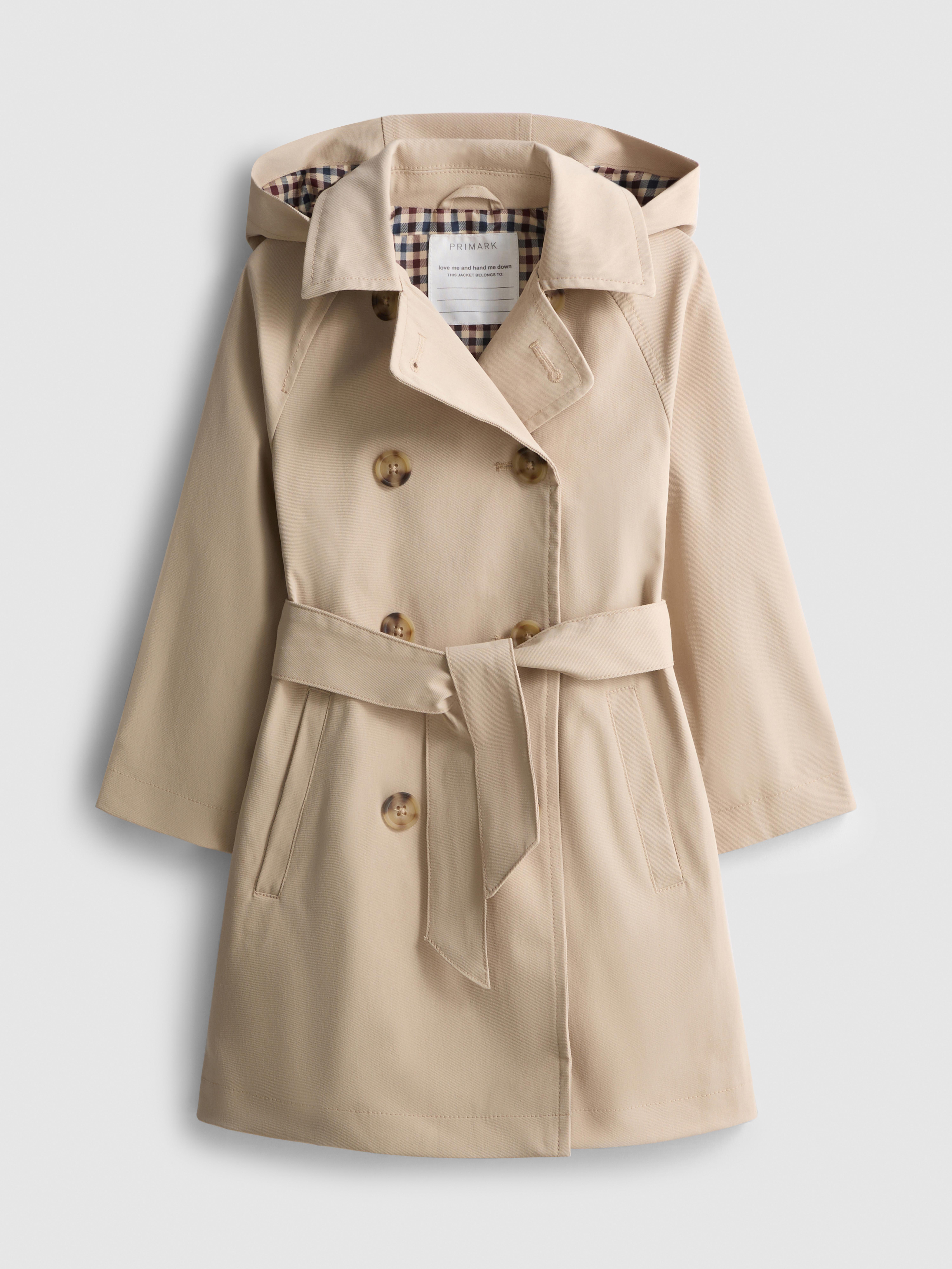 1-9yrs | Hooded Trench Coat
