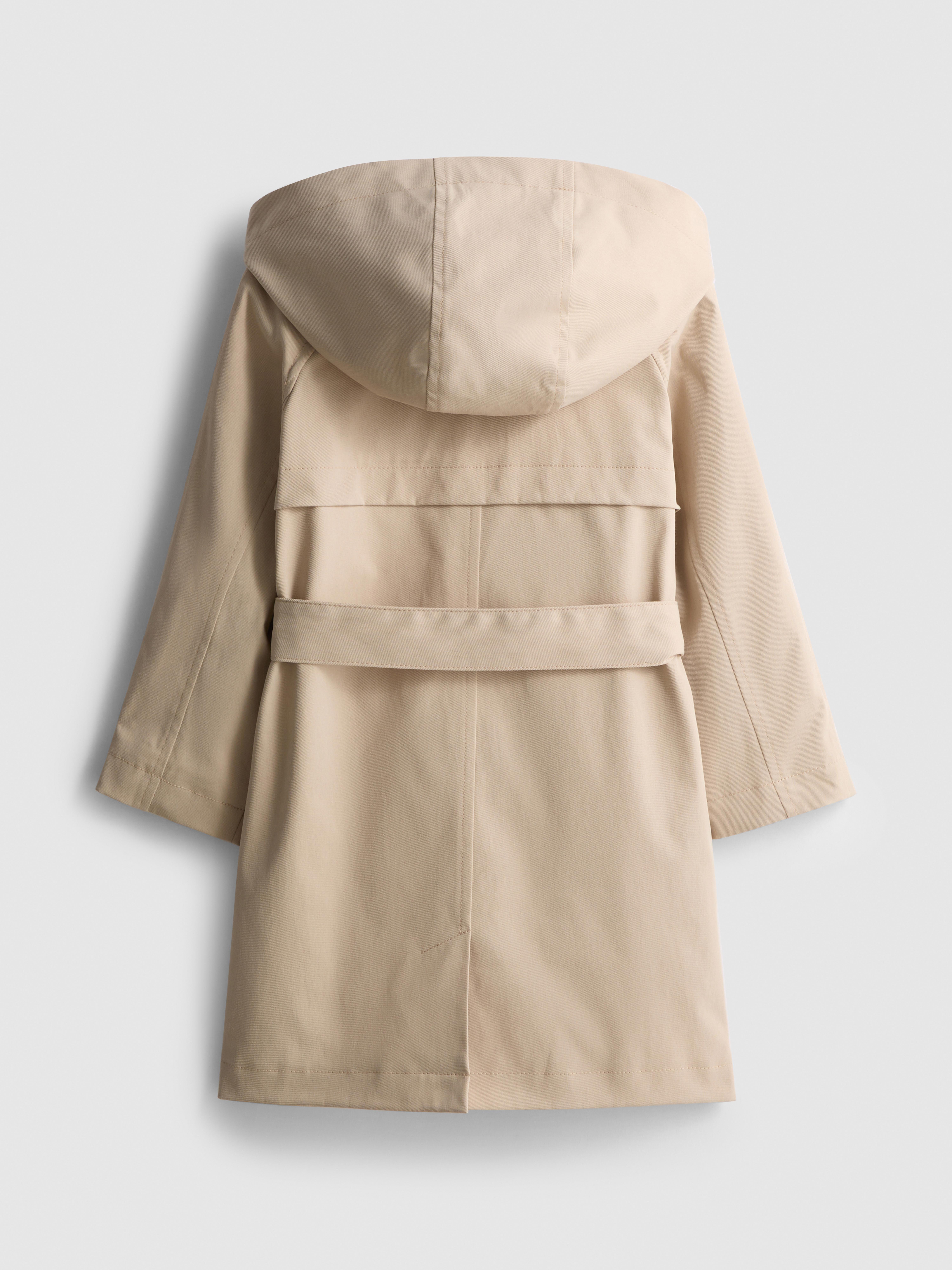 1-9yrs | Hooded Trench Coat