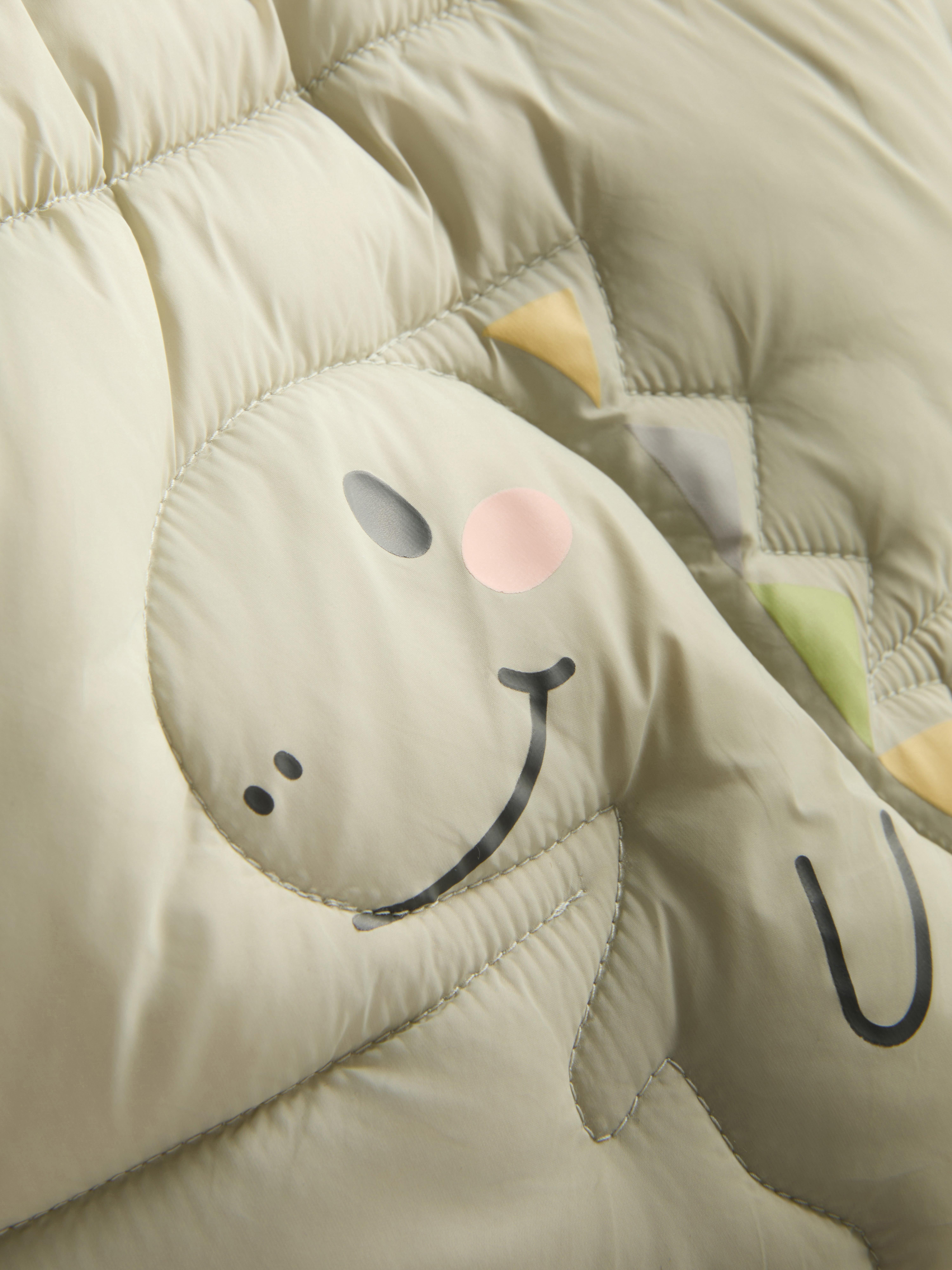 0-18mths | Zip-Up Hooded Newborn Puffer Jacket