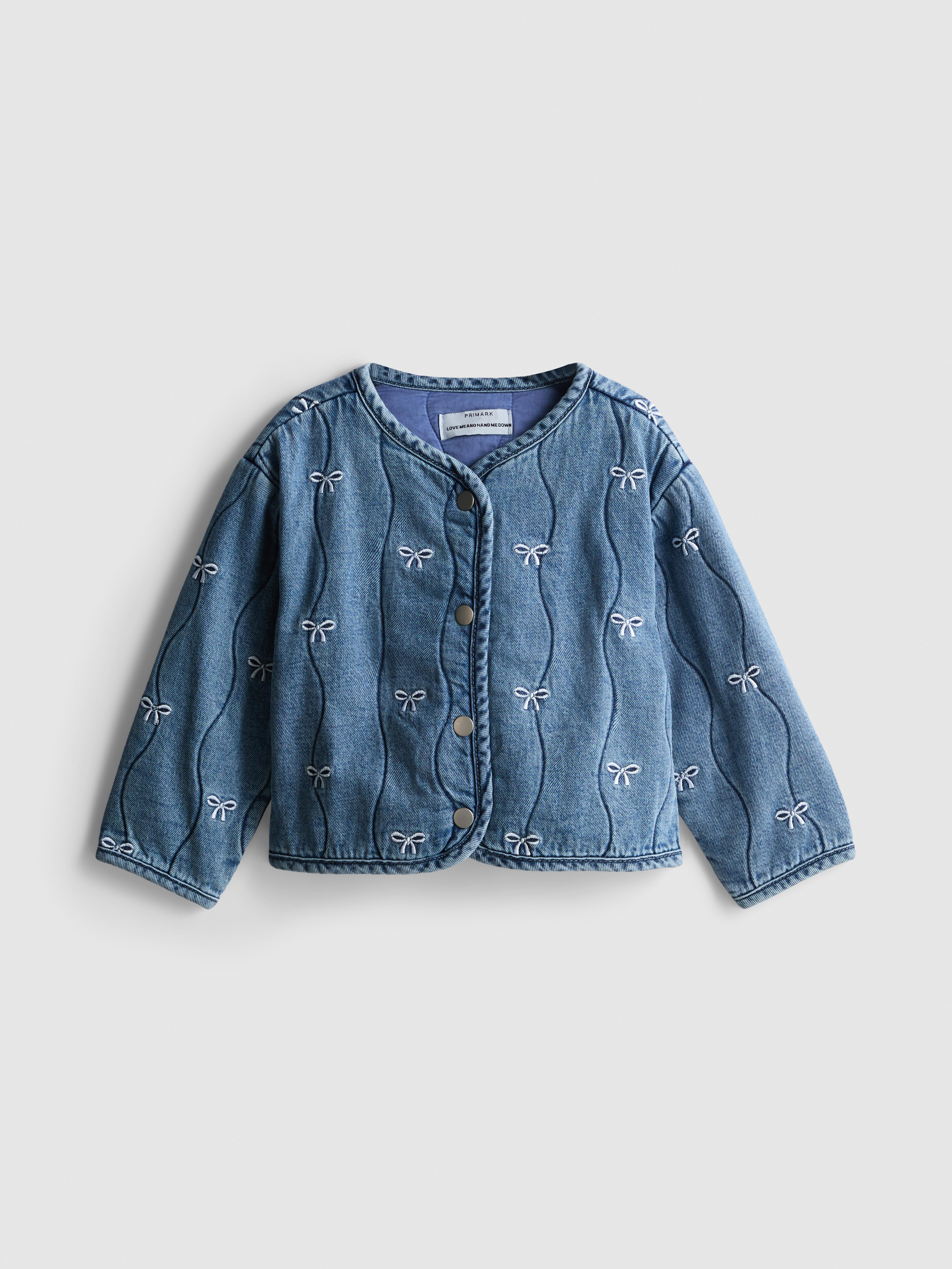 1-9yrs | Bow Quilted Jacket