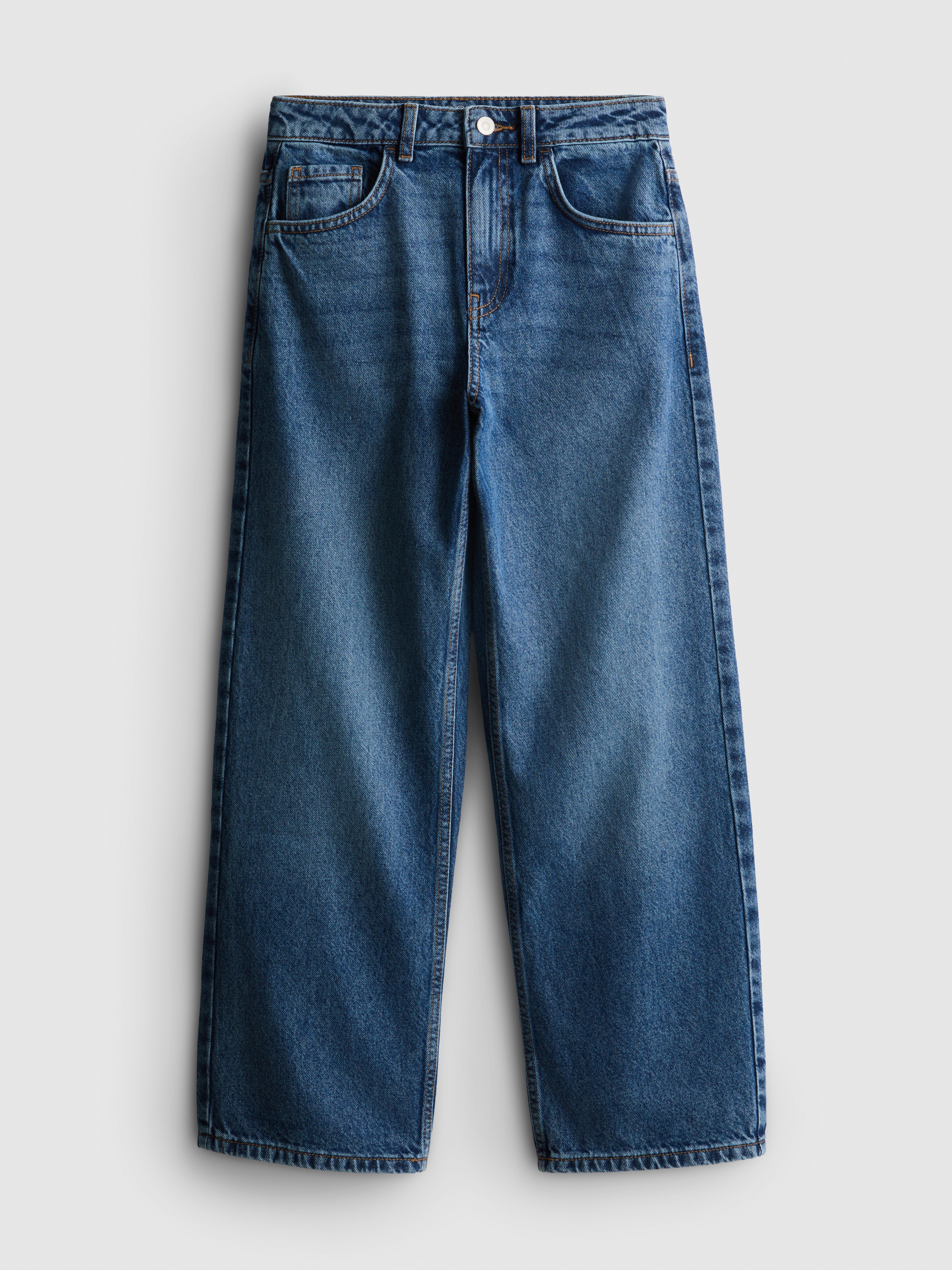 7-15yrs | Wide Leg Jeans