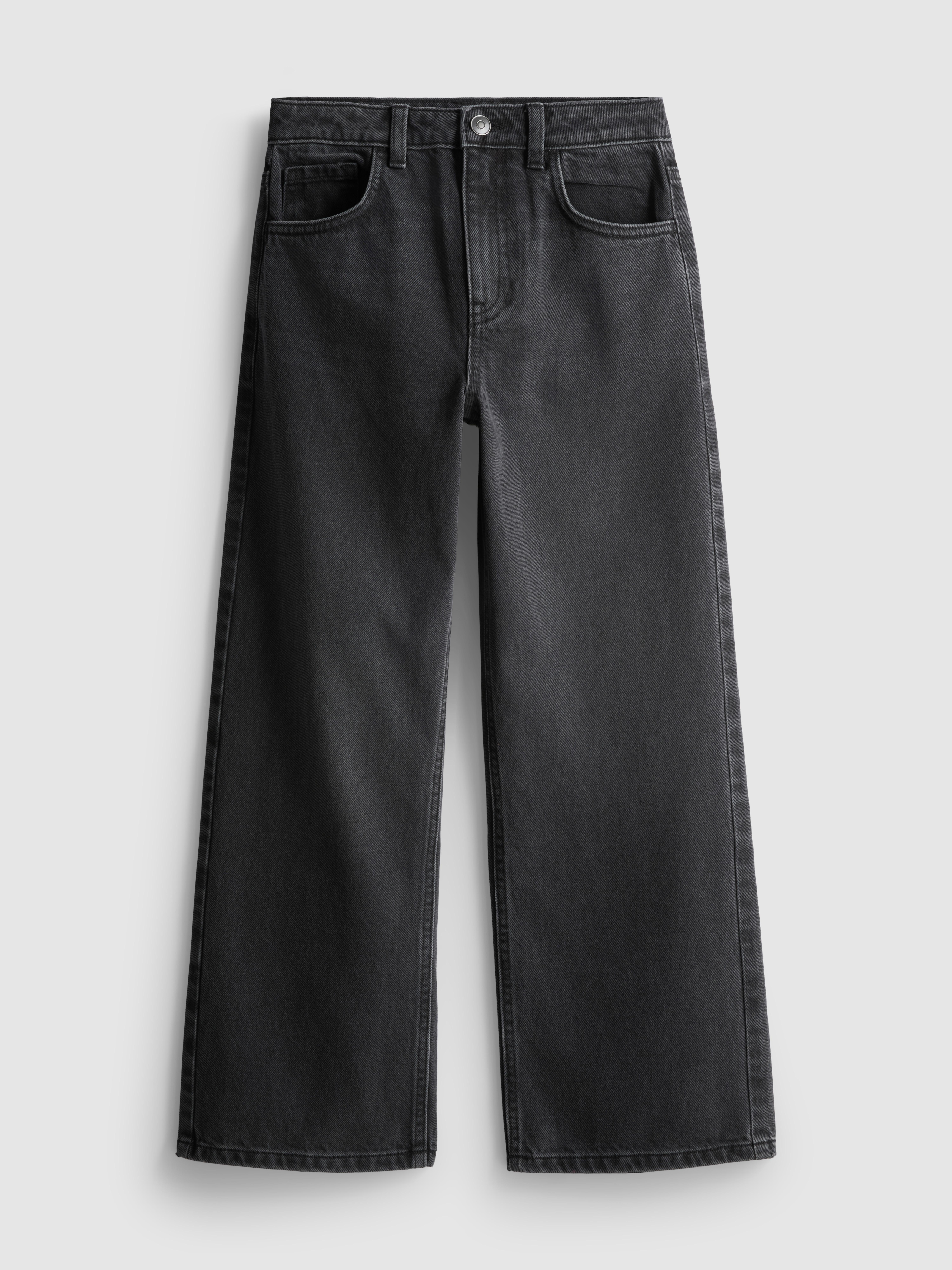 7-15yrs | Wide Leg Jeans